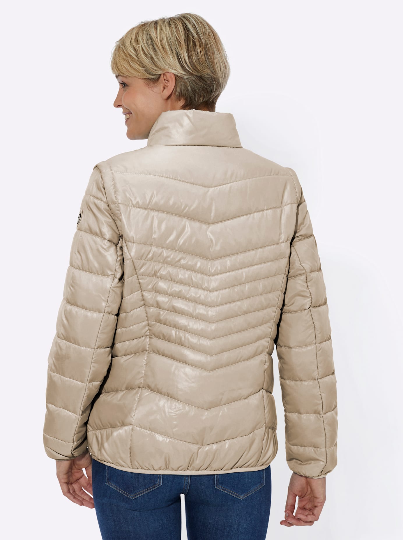 Thumbnail - Casual Looks Steppjacke, ohne Kapuze