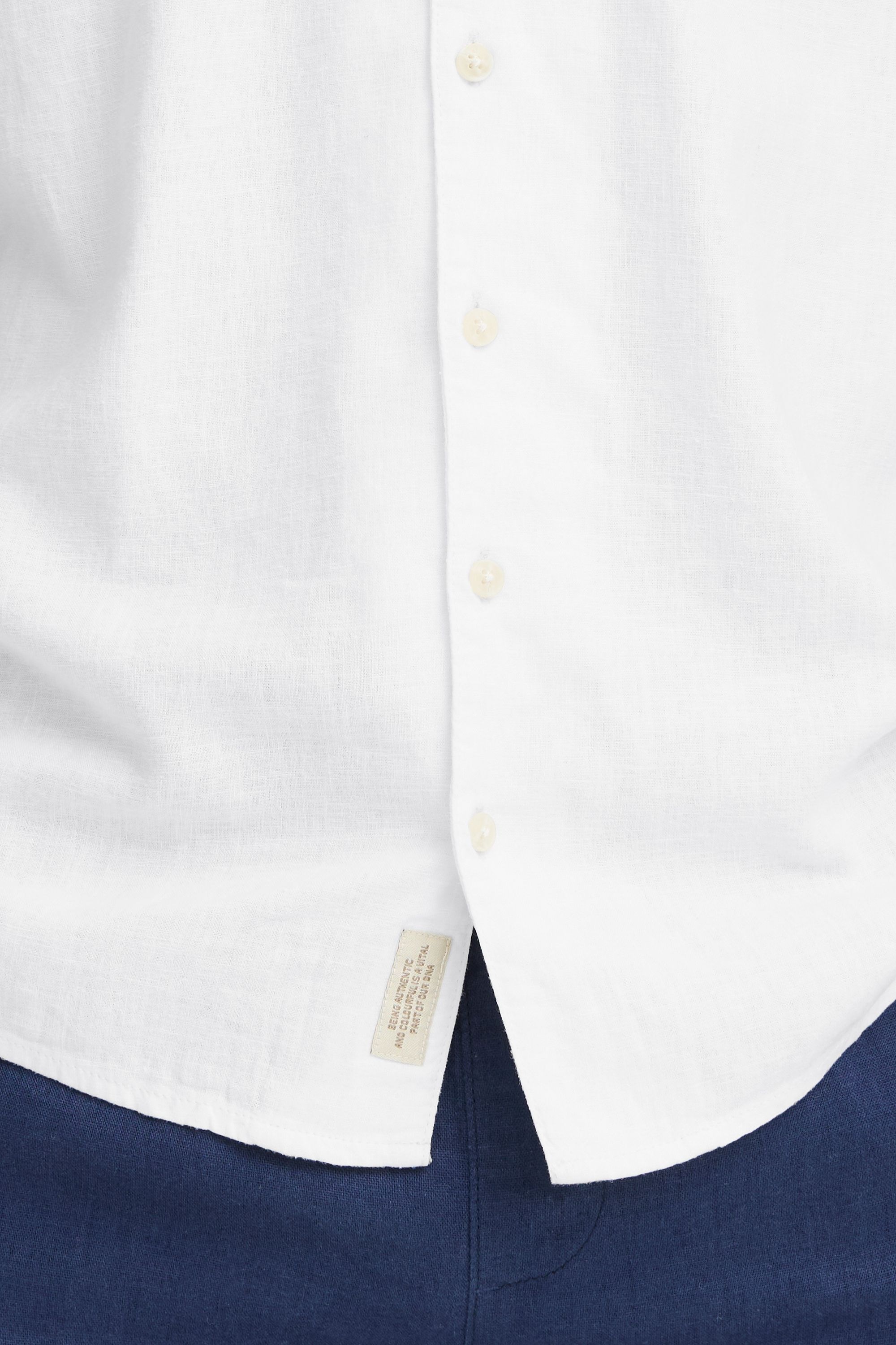 Blend Leinenhemd »BHLinas« Stilvolles Kurzarmhemd aus Leinenmix