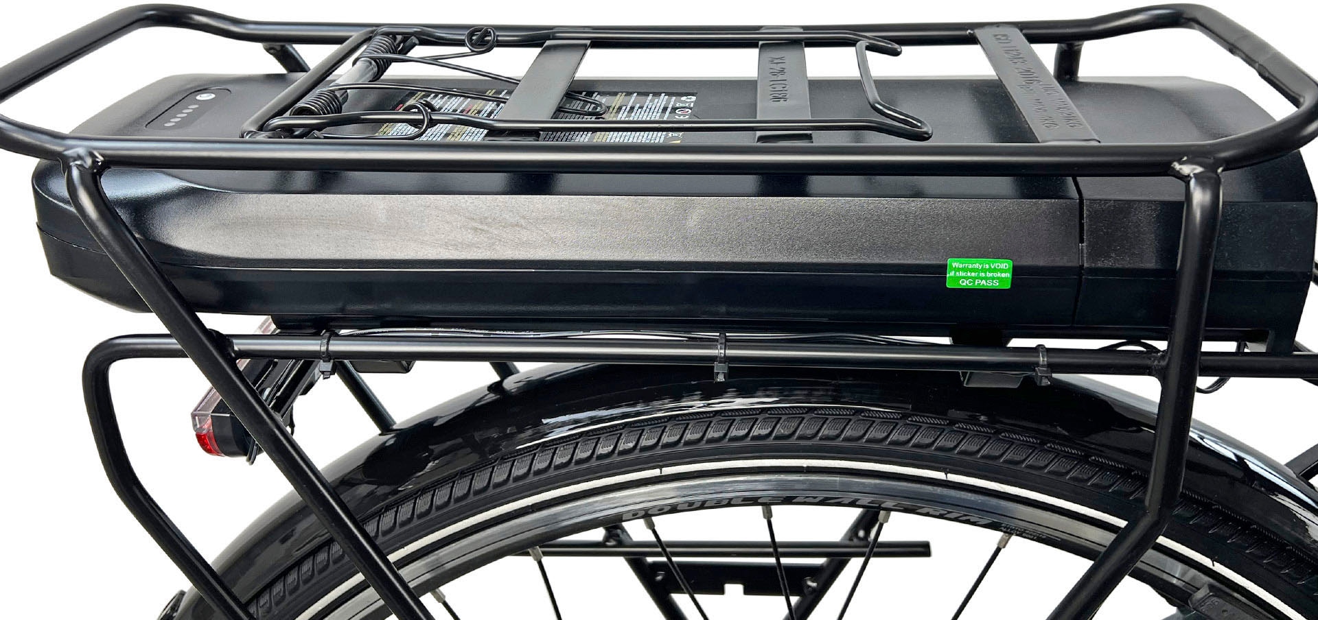 LLobe »City E-Bike 28" County anthrazit« 7 Gang Shimano Altus Schaltwerk Kettenschaltung Heckmotor 250 W