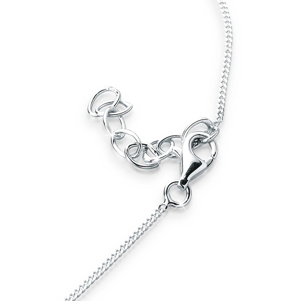 Elli Fußkette »Kristalle 925 Sterling Silber«