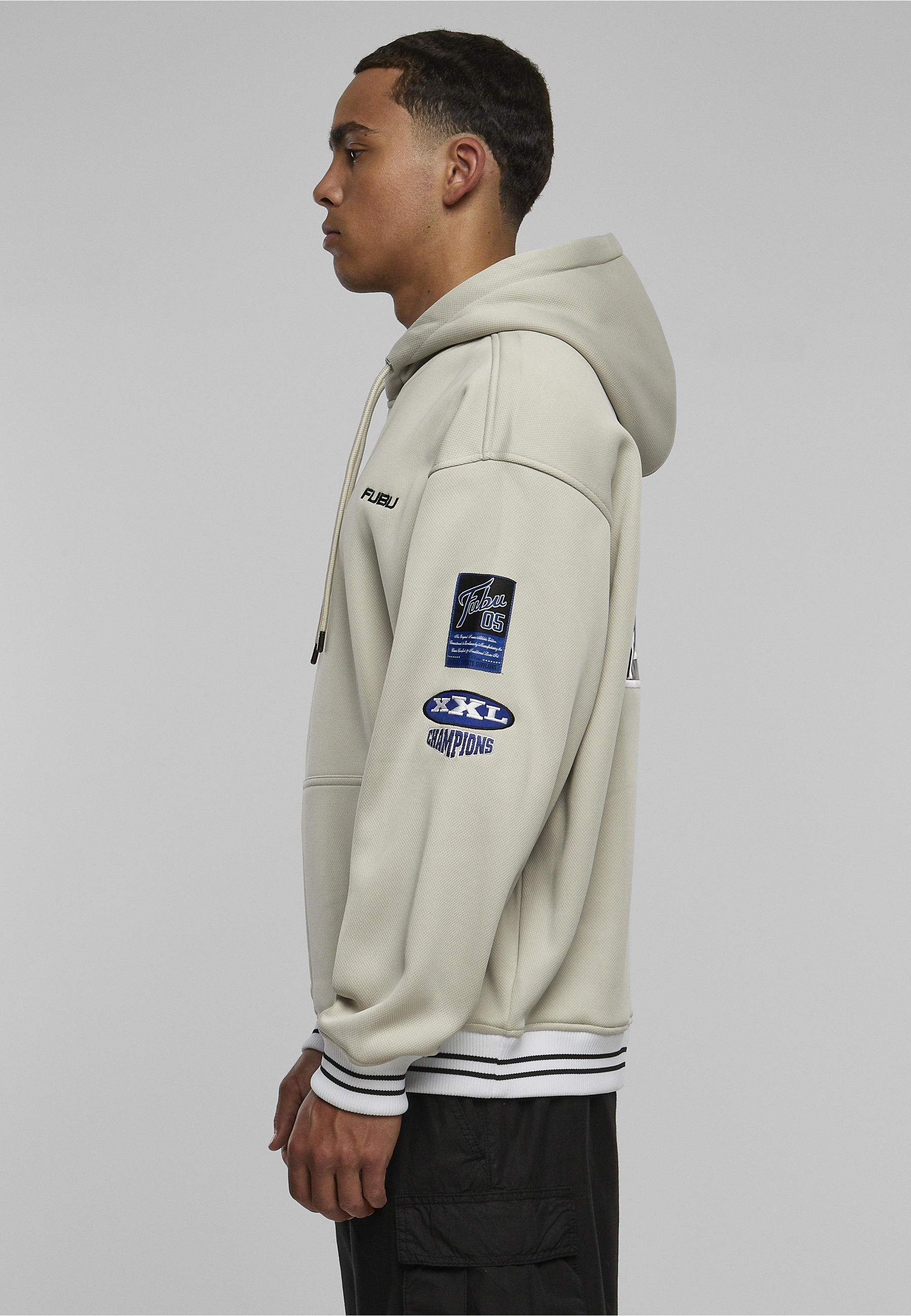 Fubu Kapuzensweatshirt »Fubu Herren FM233-012-1 FUBU Corporate Mesh Hoodie«, 1 Stk.
