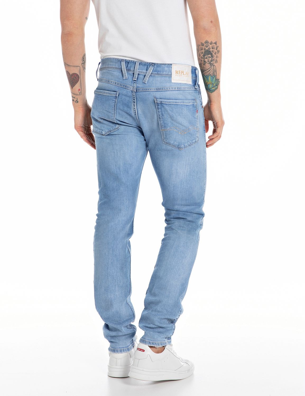 Replay Slim-fit-Jeans "Anbass" günstig online kaufen