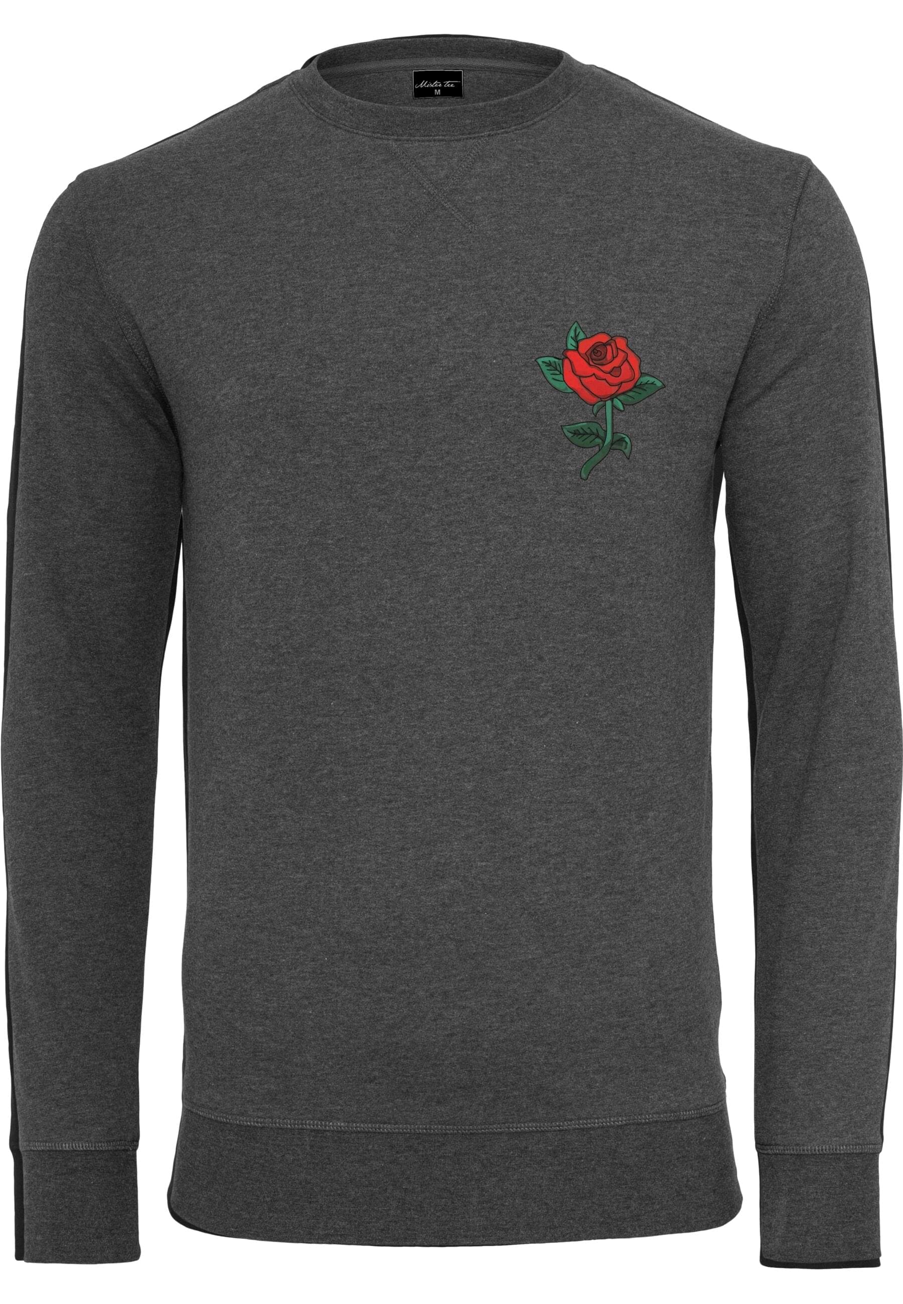 MisterTee Rundhalspullover "MisterTee Herren Rose Crewneck"