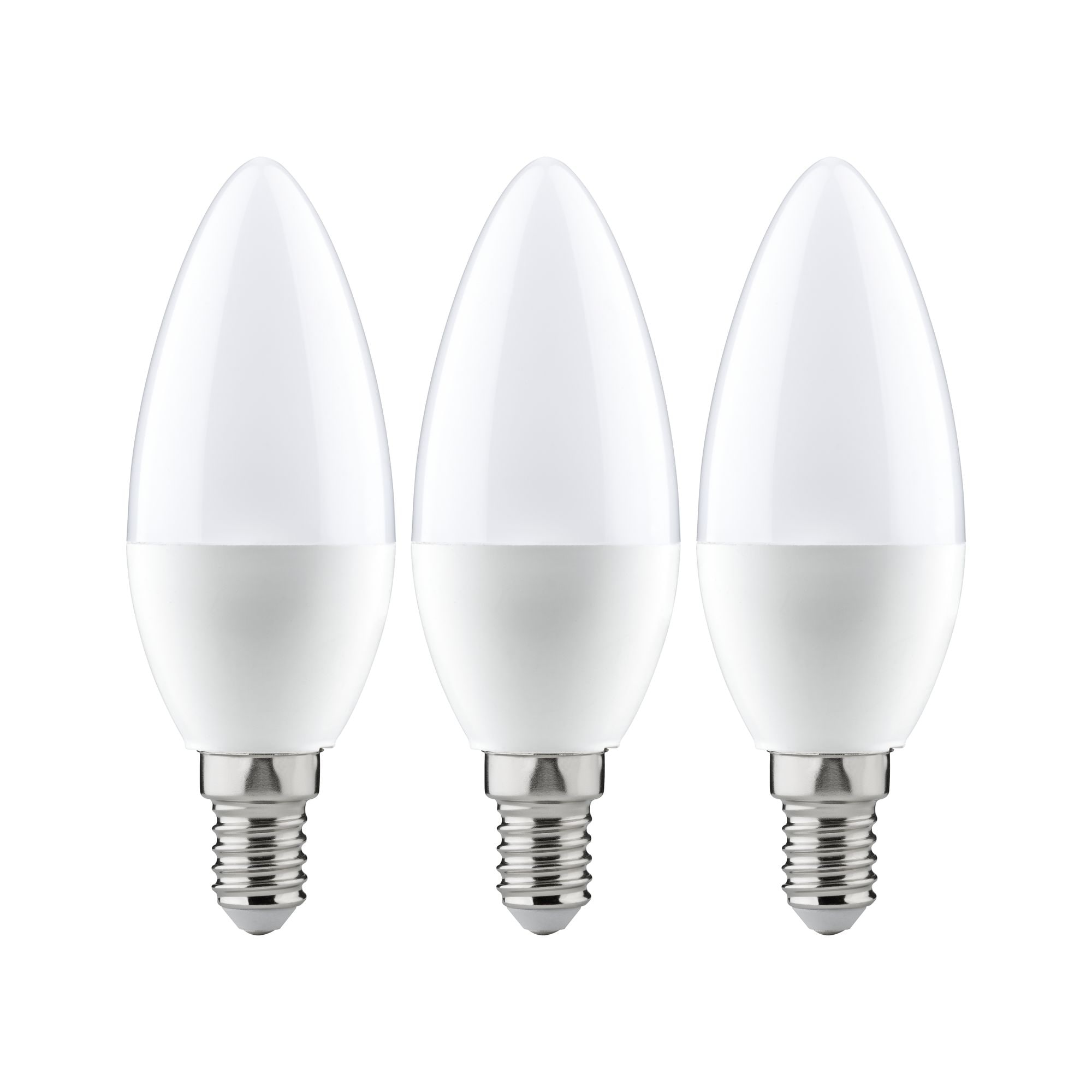 Kerze 5,5W E14 Warmweiß 3er-Pack LED-Leuchtmittel, Warmweiß