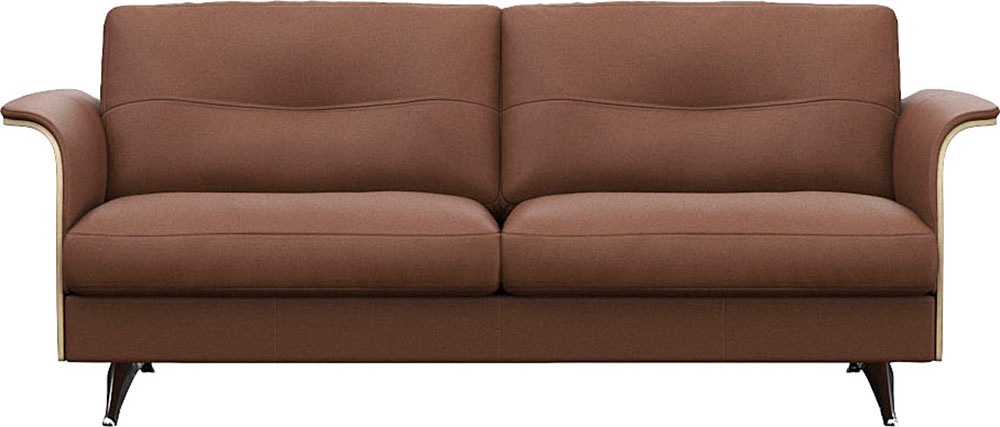 FLEXLUX "Glow Sofa, Couch," Premium-Sitz: Kaltschaum & Federkern, Arml. Wal günstig online kaufen