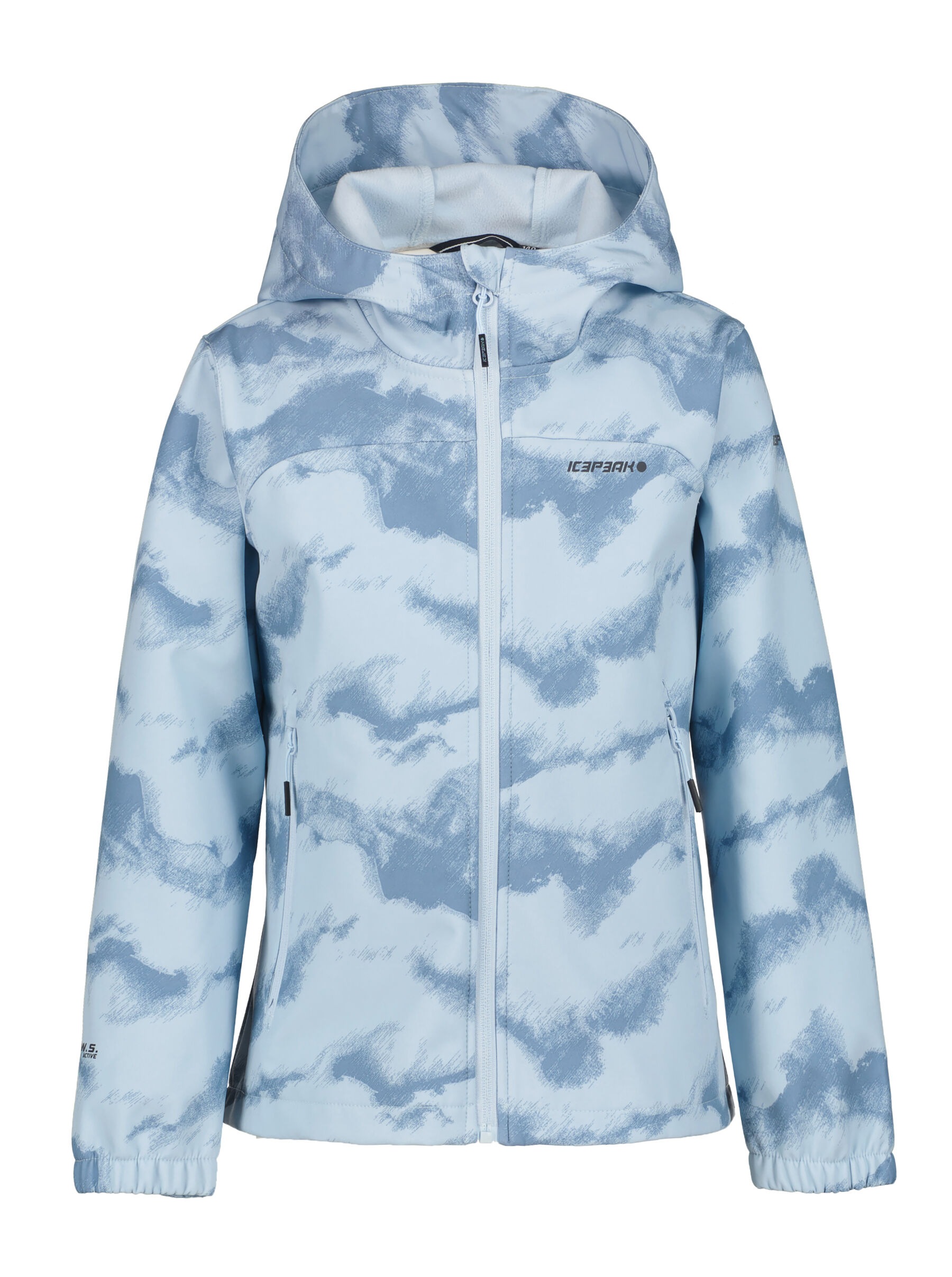 ICEPEAK Jungen Outdoorjacke "Icepeak Softshell jacke Kulm Jr"eisblau, Gr. 164, 95% Polyester, 5% Elasthan, Jacken