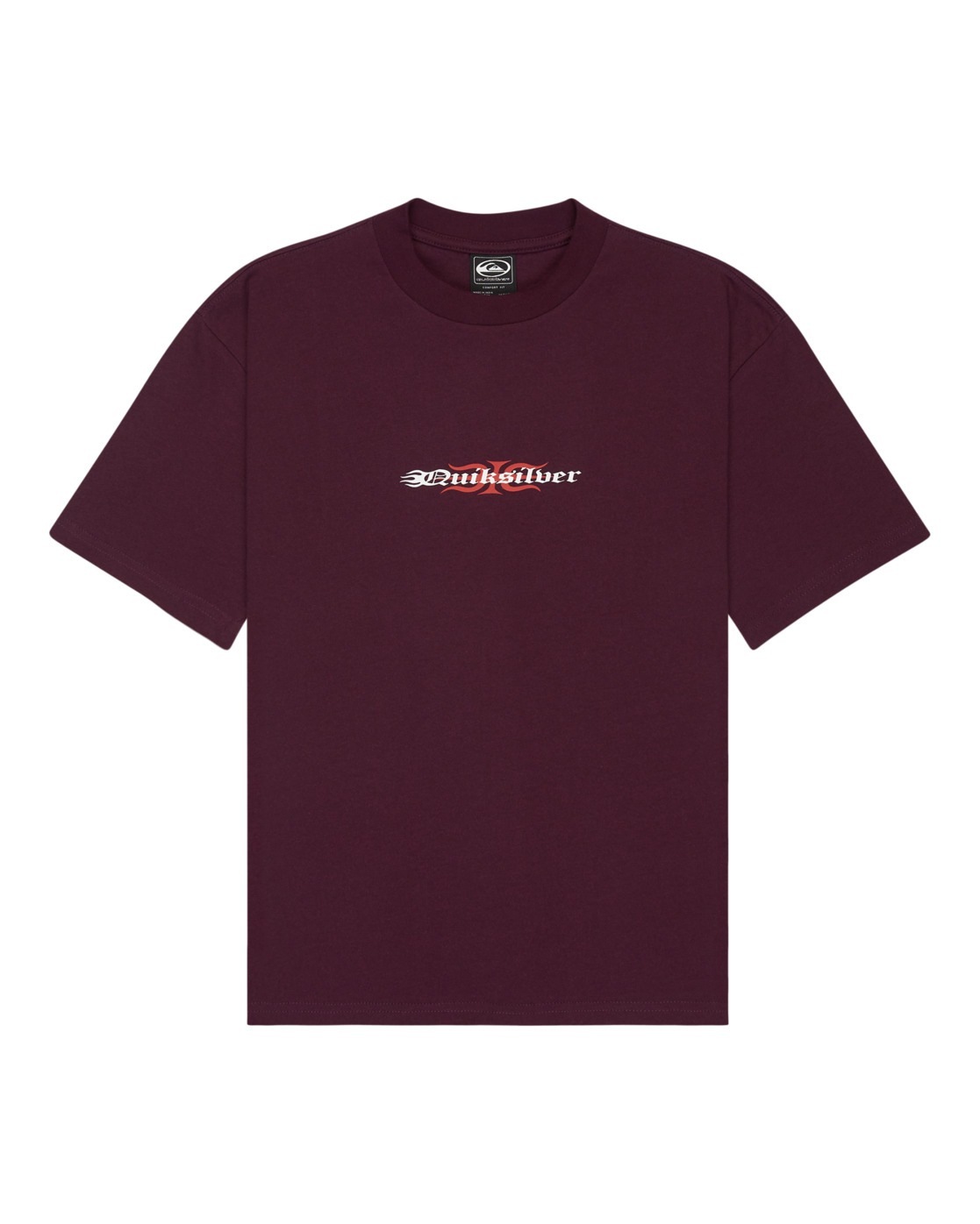 T-Shirt QUIKSILVER "Mercury Flaming Heat", Jungen, Gr. 10, potent lila, Obermaterial: 100% Walkfrottier;, Shirts T-Shirt