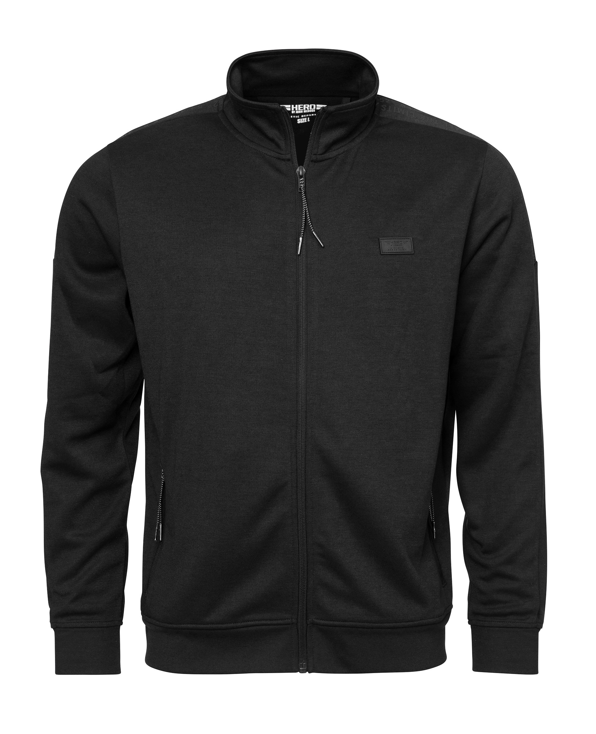 HERO by John Medoox Sweatjacke »SPENCER Sweatjacke Regular Fit«, Soft Sweat Regularfit Casual Sweat für Herren