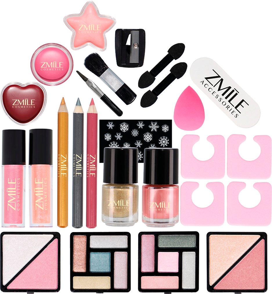 ZMILE COSMETICS Kosmetik-Adventskalender »ZMILE COSMETICS Adventskalender Square Jingle and Glow vegane Kosmetik« ab 14 Jahren vegane Kosmetik