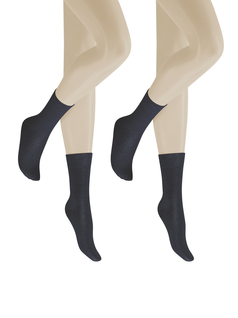 Hudson Socken »ONLY 2-PACK« 2erPack,  Komfortbund mit weitem Fußausschnitt