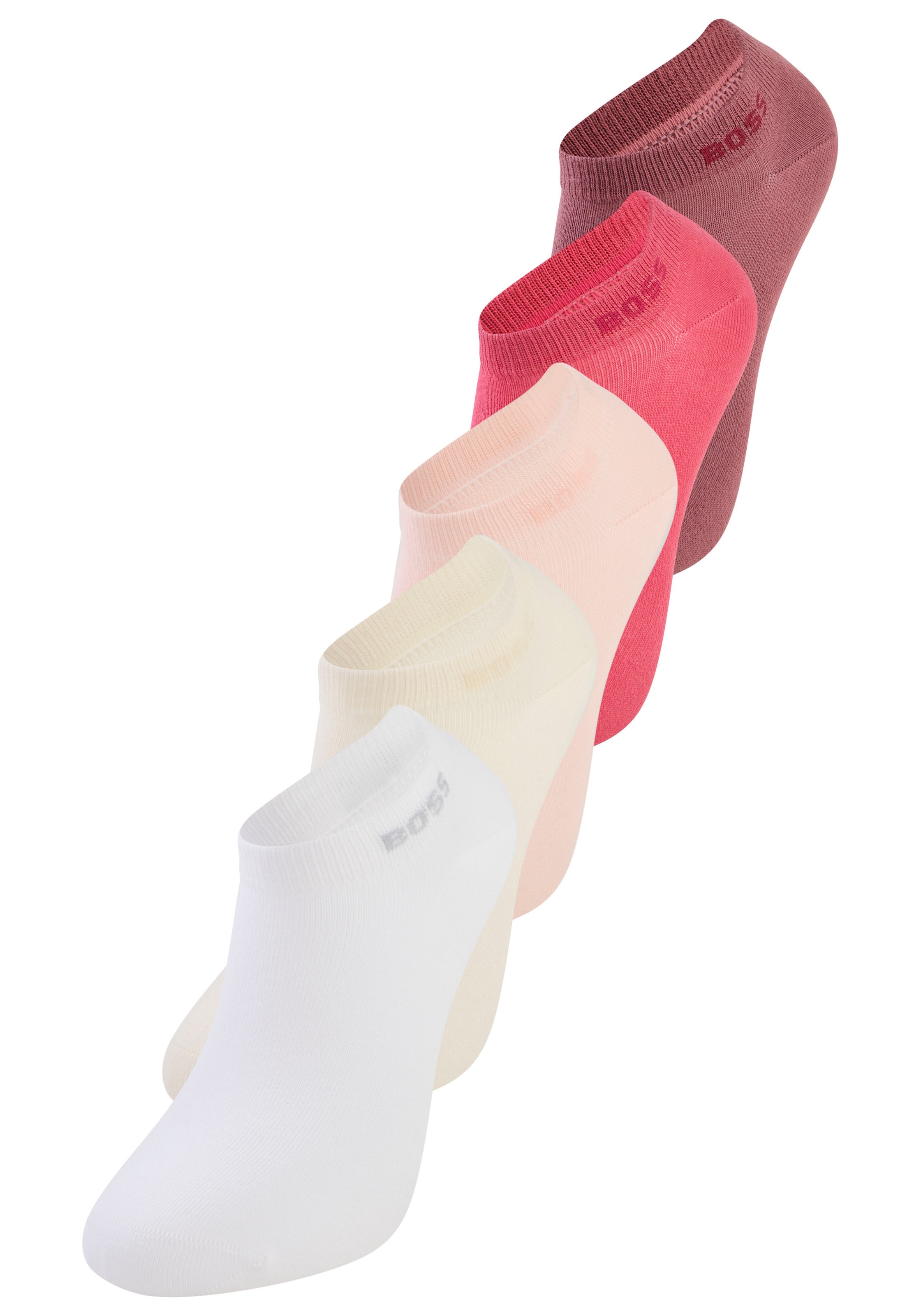 BOSS Sneakersocken "5P AS Logo CC W" Packung, 5er, 5 Paar tlg. mit BOSS-Log günstig online kaufen