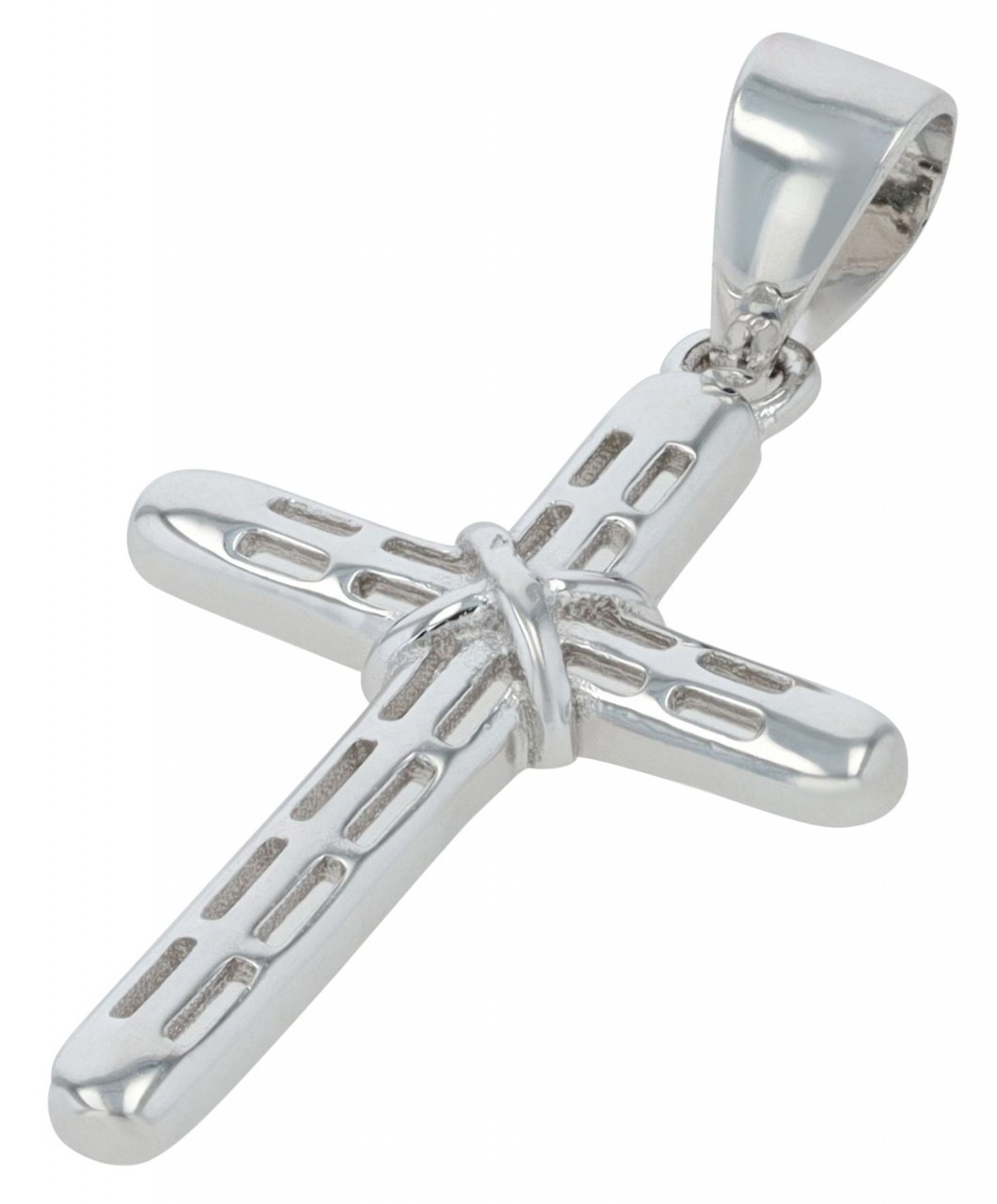 Adelia´s Kettenanhänger »Neuheit 2025 - eleganter Kreuz Anhänger aus 925 Sterling Silber«
