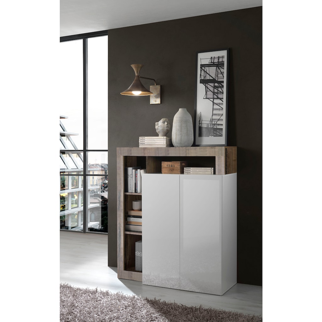 INOSIGN Highboard »Hamburg«, Breite 108 cm