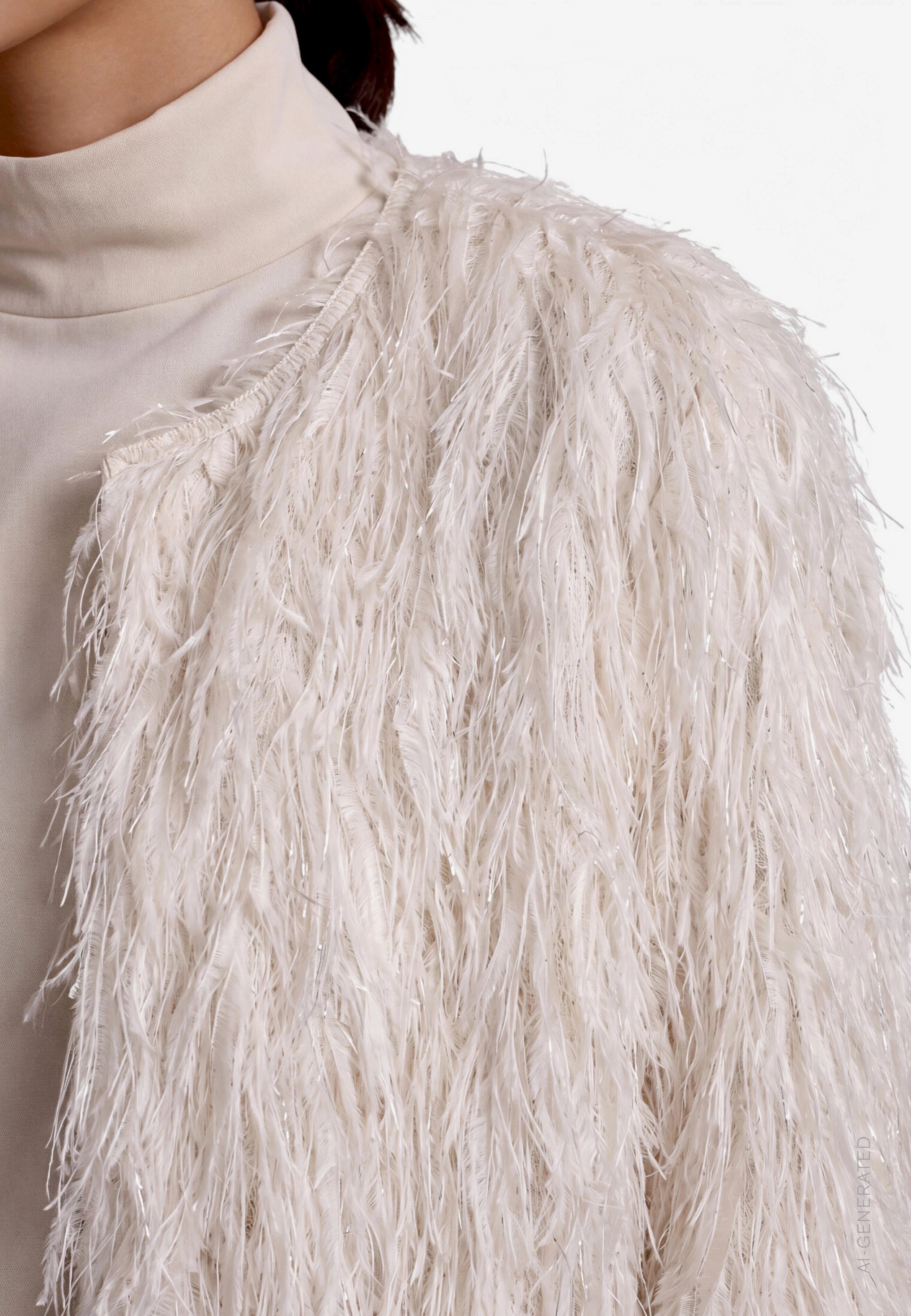 Zero Jackenblazer mit Glitzergarn