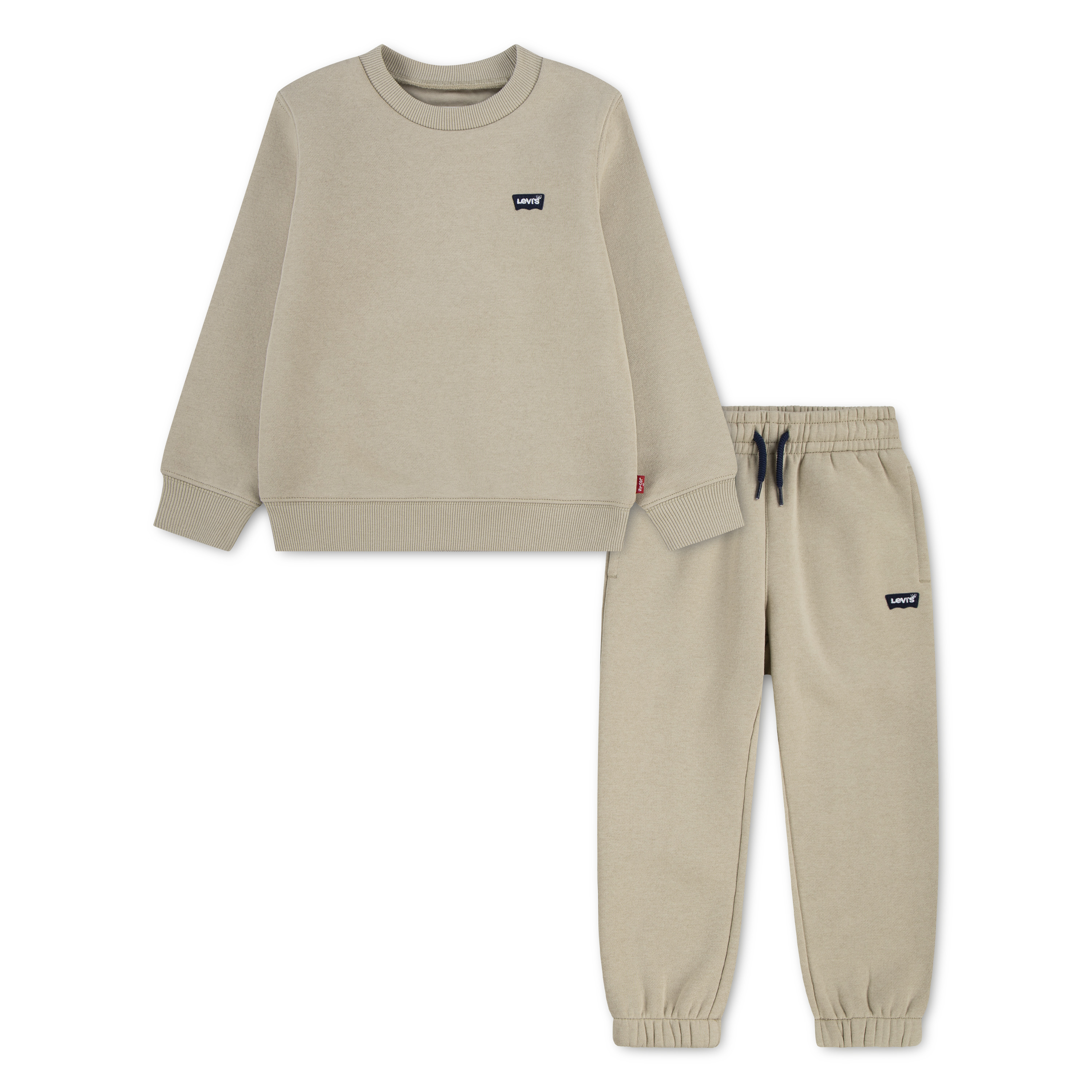 Levis Kids Neugeborenen-Geschenkset "LVN HOODIE,JOGGER SET" Set, 2 mit kleiner Label-Applikation- Stickerei