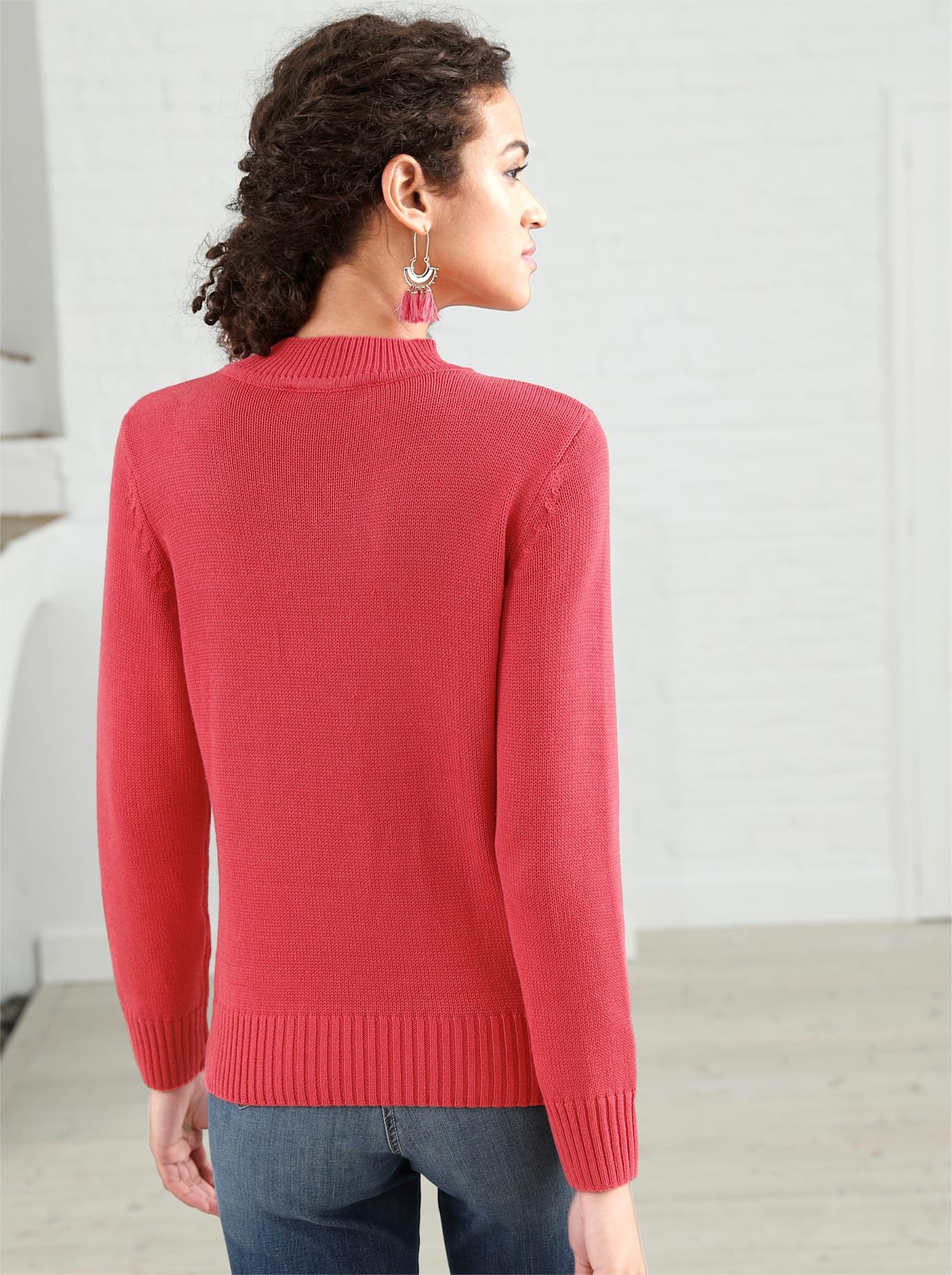 Thumbnail - Casual Looks Stehkragenpullover "Pullover"