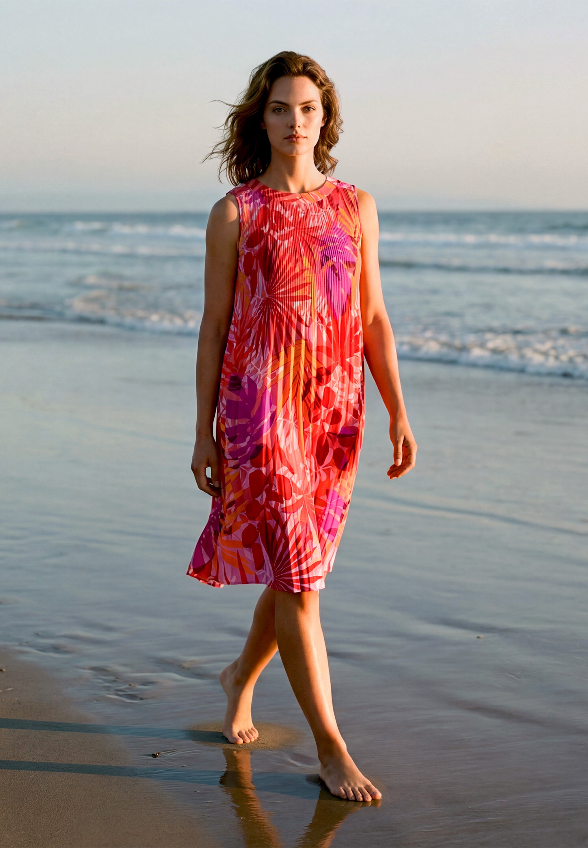 Betty Barclay Plisseekleid »Damen ohne Arm« Ohne Tasche