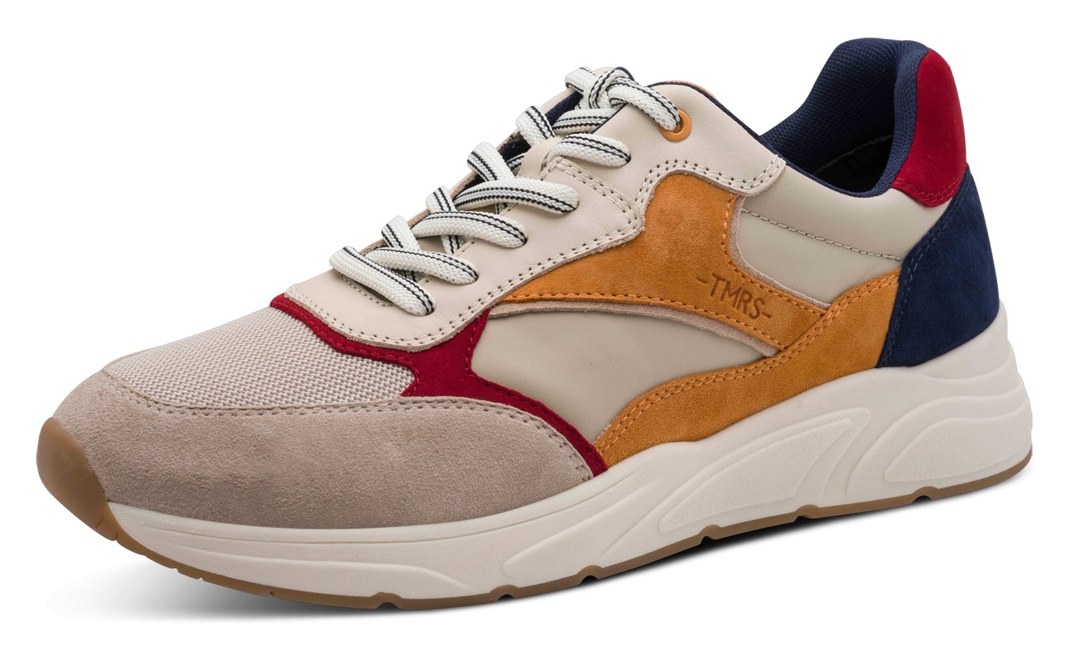 Tamaris Sneaker Freizeitschuh, Schnürschuh mit modischen Kontrastbesätzen, günstig online kaufen