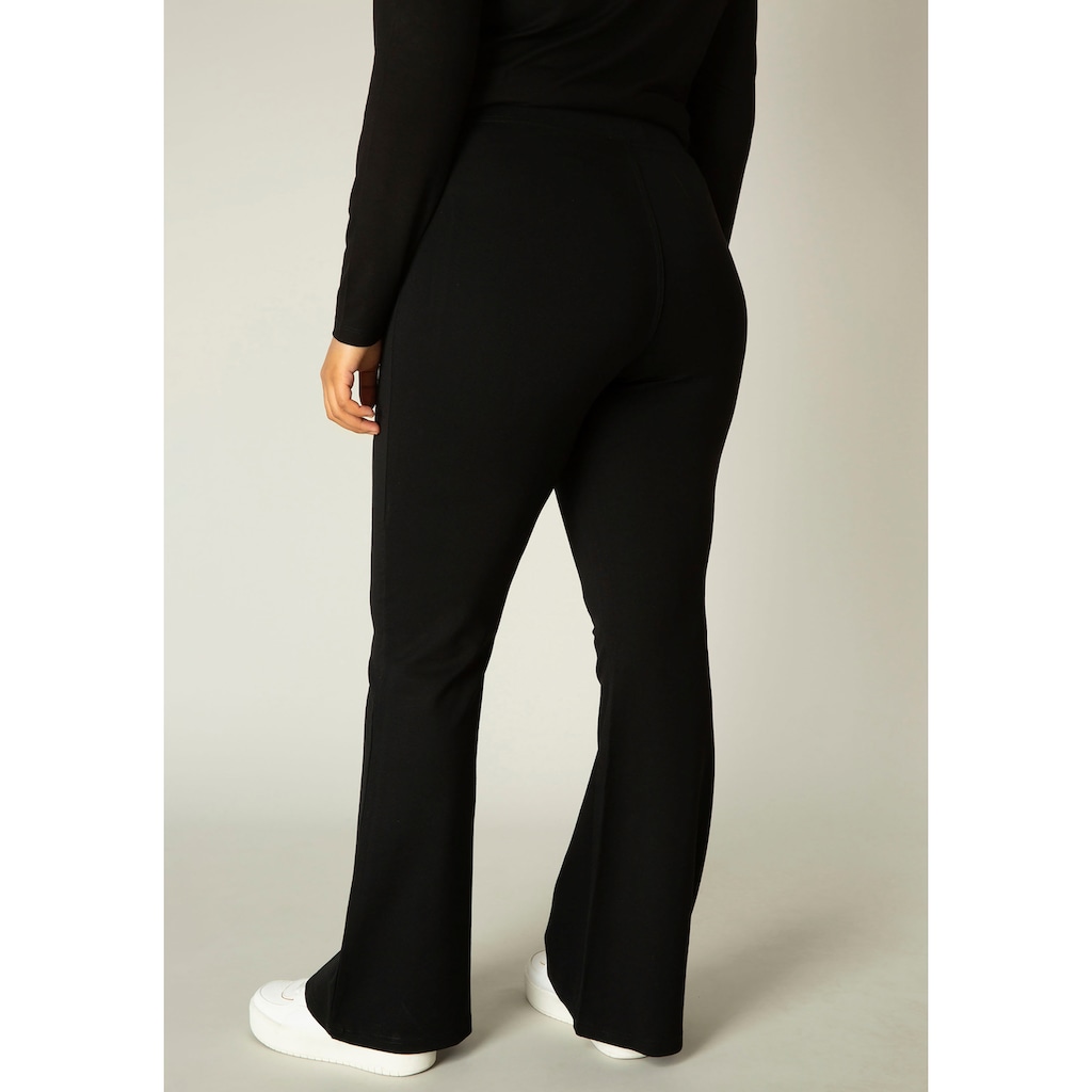 Base Level Curvy Treggings »Allie«, Aktuelle Boocut-Form