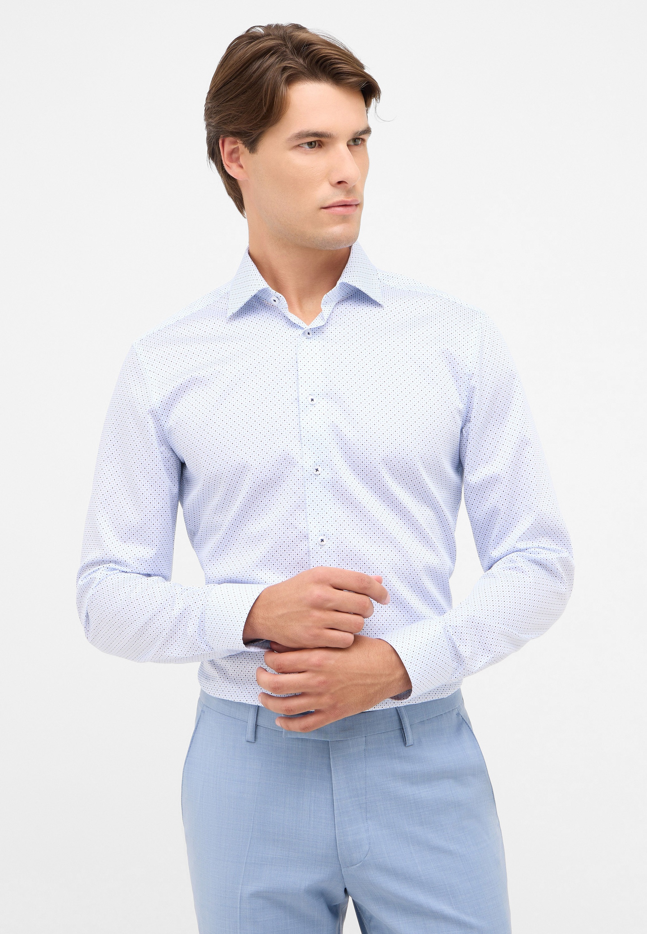 Eterna Langarmhemd "SLIM FIT", NON IRON (bügelfrei) günstig online kaufen