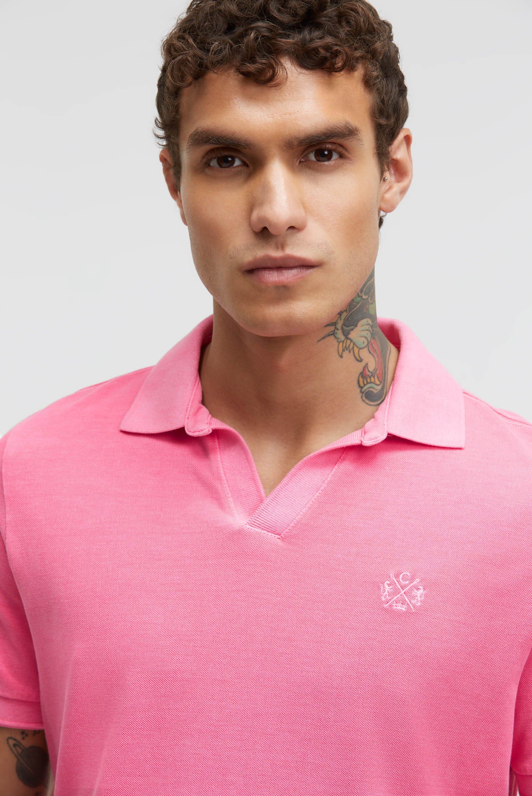 CMPD Poloshirt aus Baumwolle