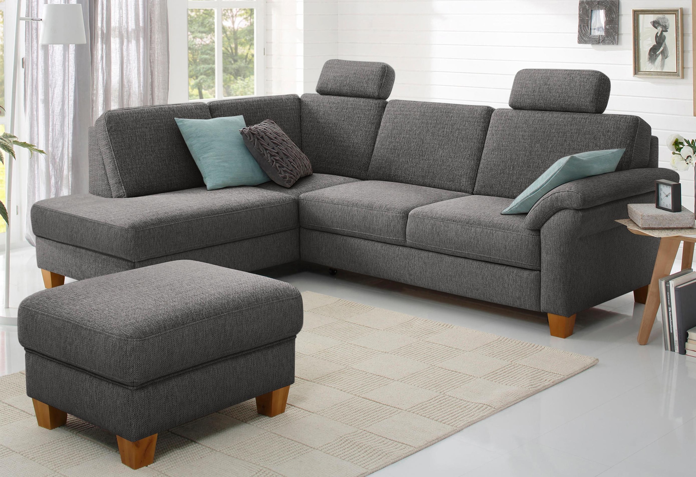 Home affaire Ecksofa "Borkum L-Form, B: 249 cm - OTTO. Verlässliche Qualitä günstig online kaufen