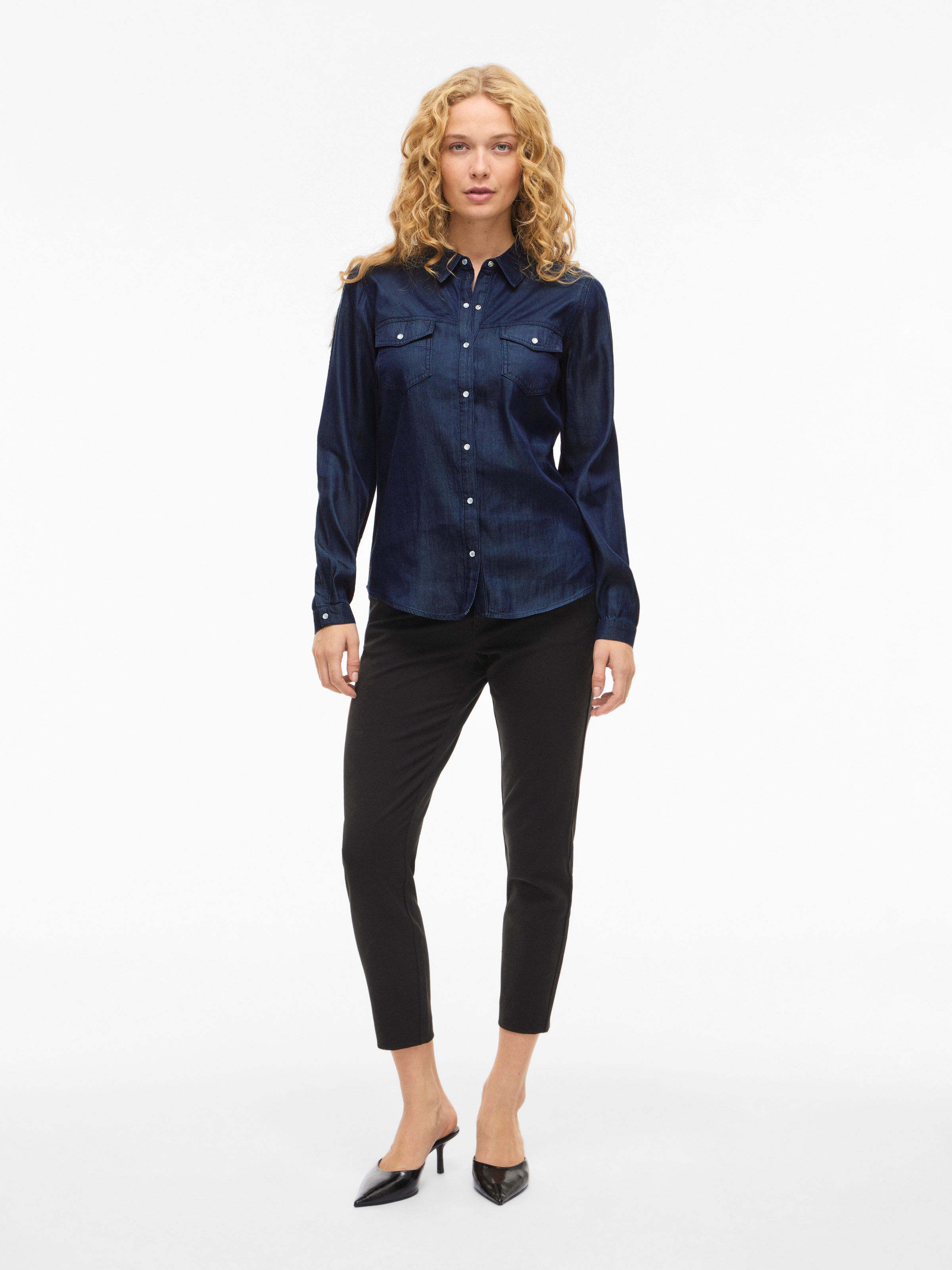 Vila Jeansbluse »VIBISTA DENIM SHIRT/SU-NOOS«