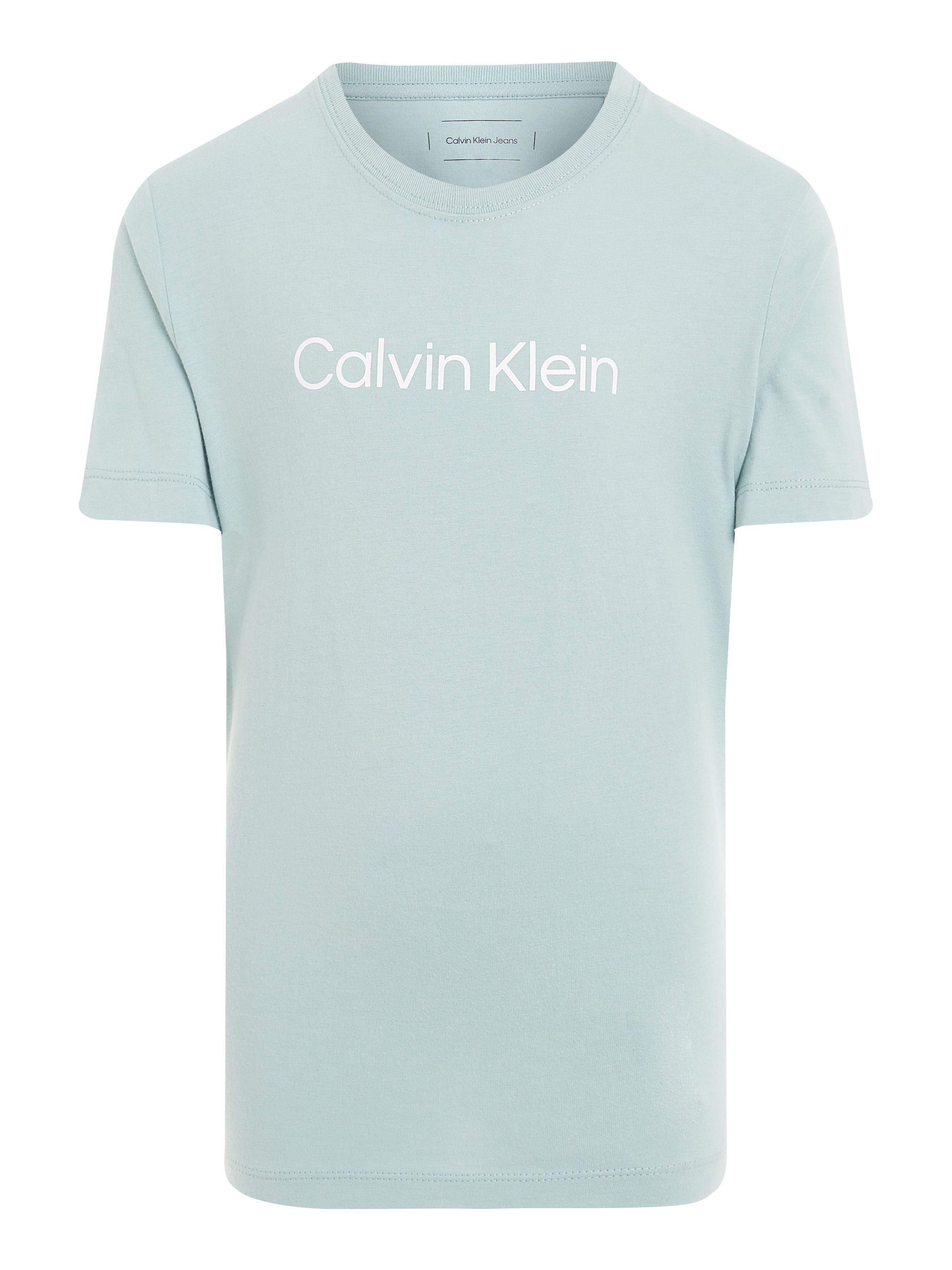 Calvin Klein Jeans Rundhalsshirt »INST. LOGO SS T-SHIRT«, für Kinder bis 16 Jahre und mit Logoschriftzug