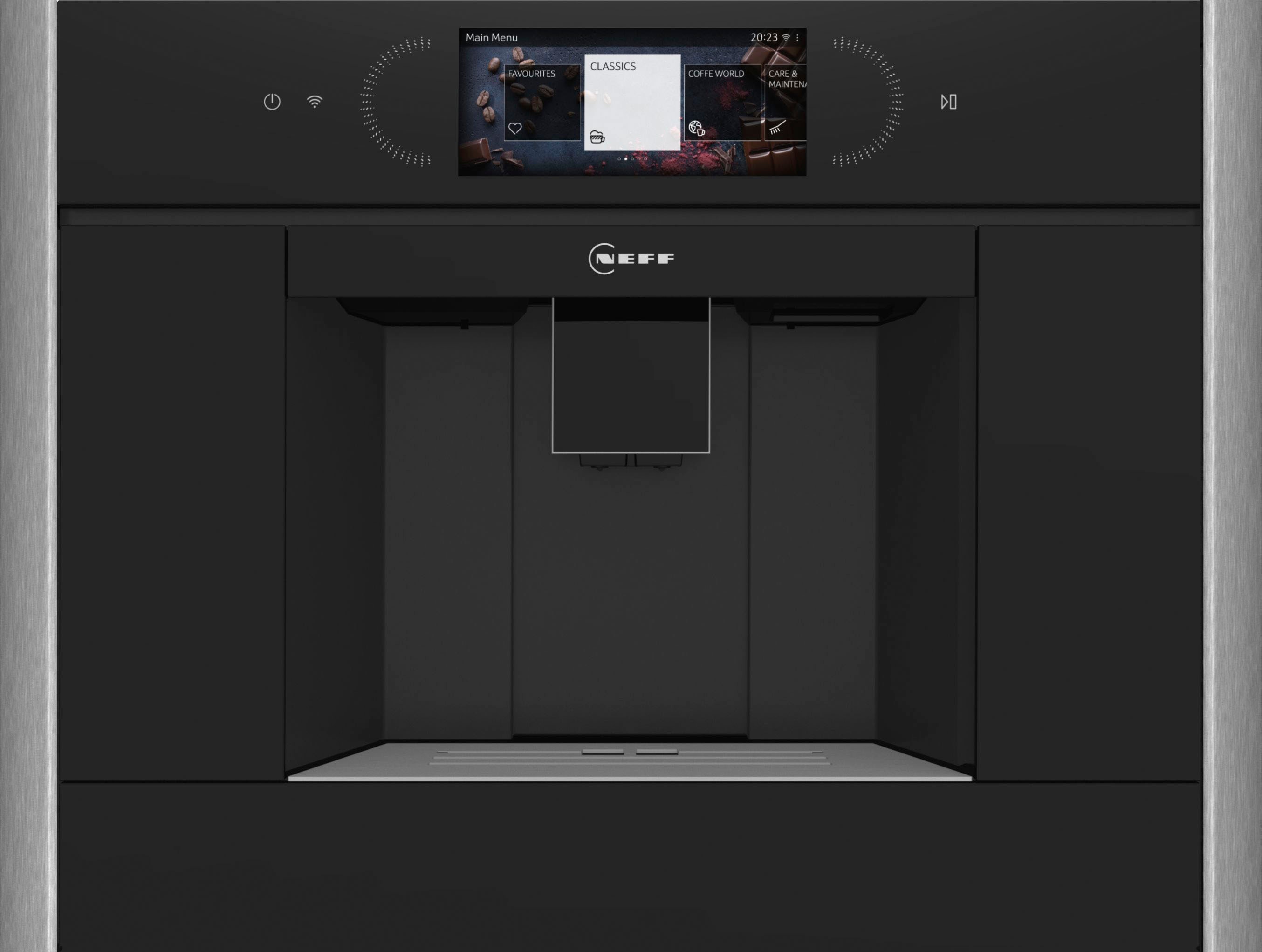 NEFF Einbau-Kaffeevollautomat "CL4TT11N0" Intuitive Benutzeroberfläche für maximalen Komfort