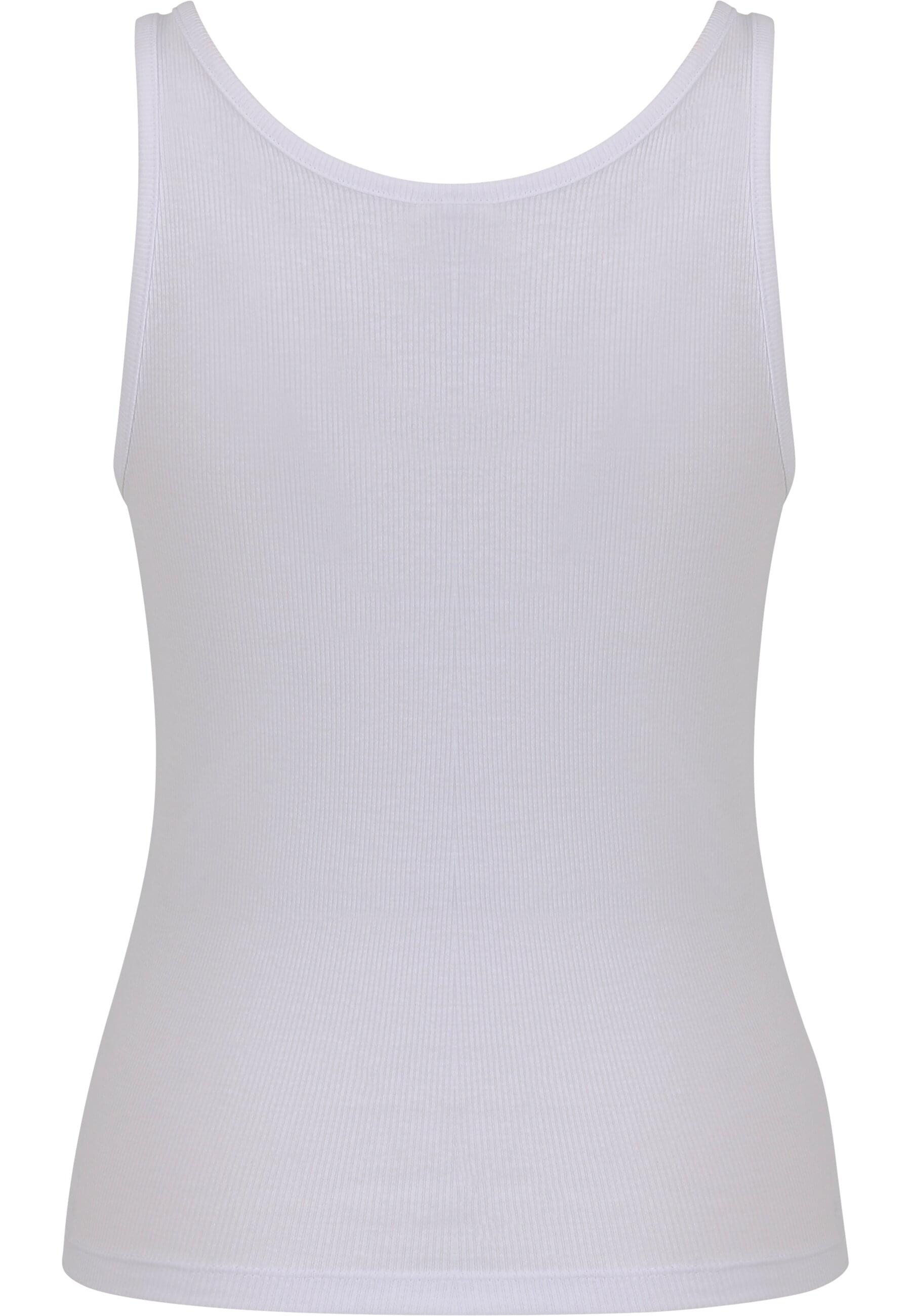 URBAN CLASSICS Muskelshirt »Urban Classics Ladies Organic Basic Rib Top 2-Pack«, (1 tlg.)