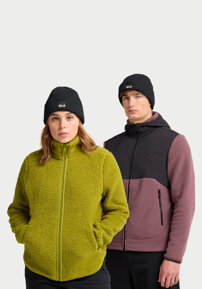Jack Wolfskin Beanie »PERGAMON BEANIE« Strickmütze, winddicht, warm