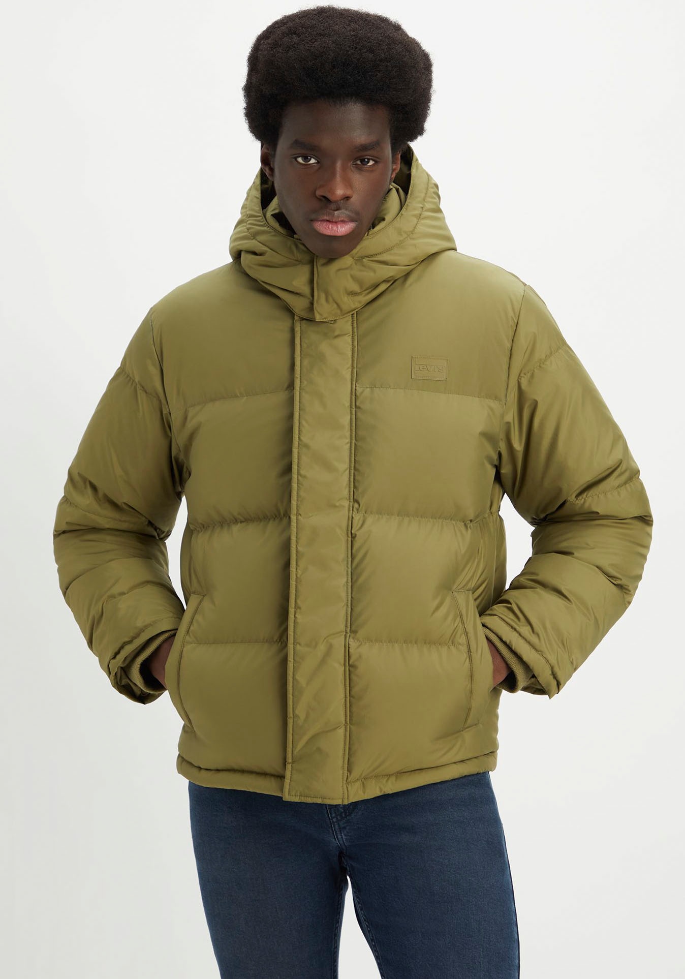 Levi's® Steppjacke »LV Jacke LAUREL SHORT PUFFER«, mit Kapuze