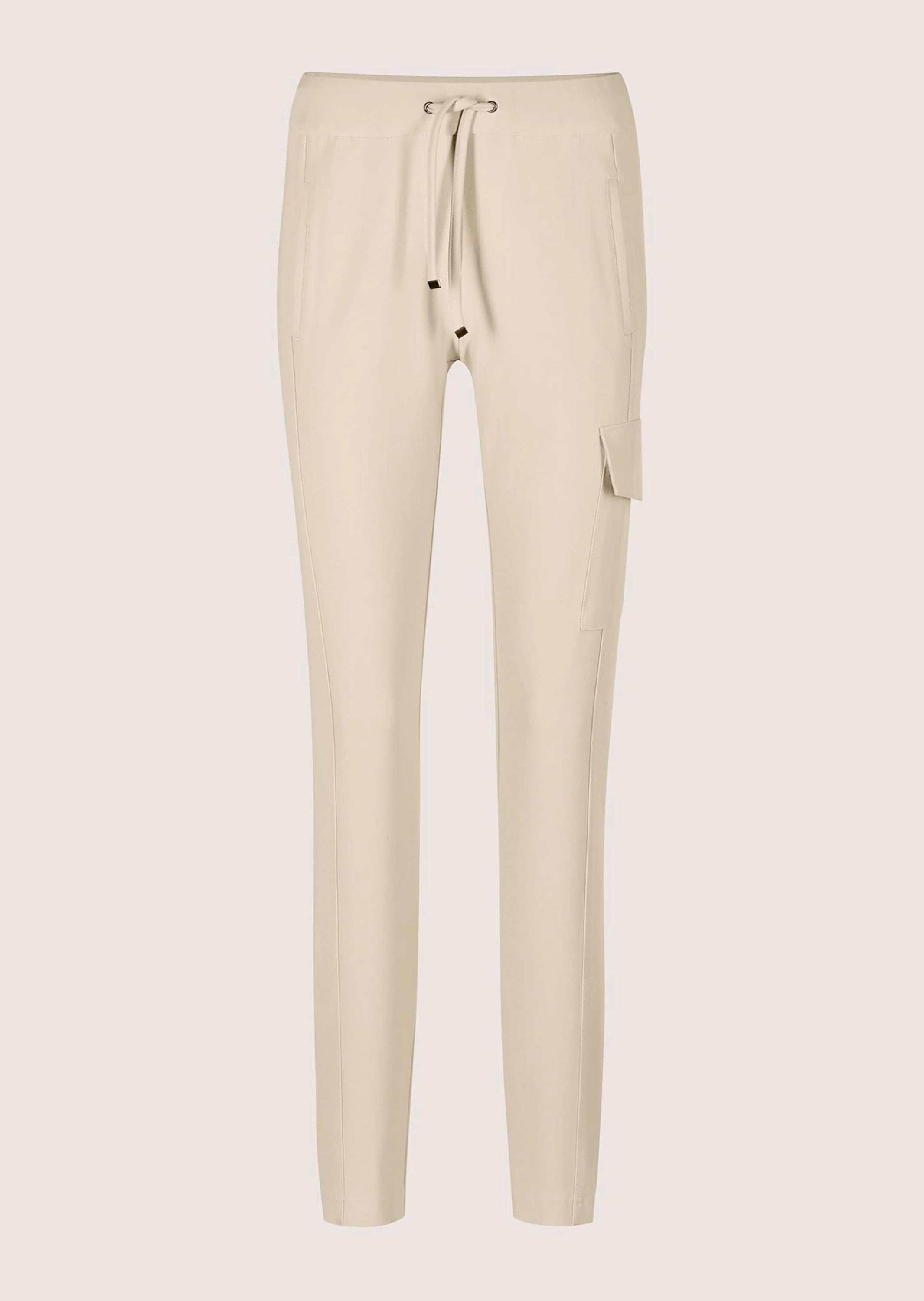 MADELEINE Jerseyhose "Hose Cargo-Jerseyhose mit Kordelzug" Jerseyhose im Cargostil