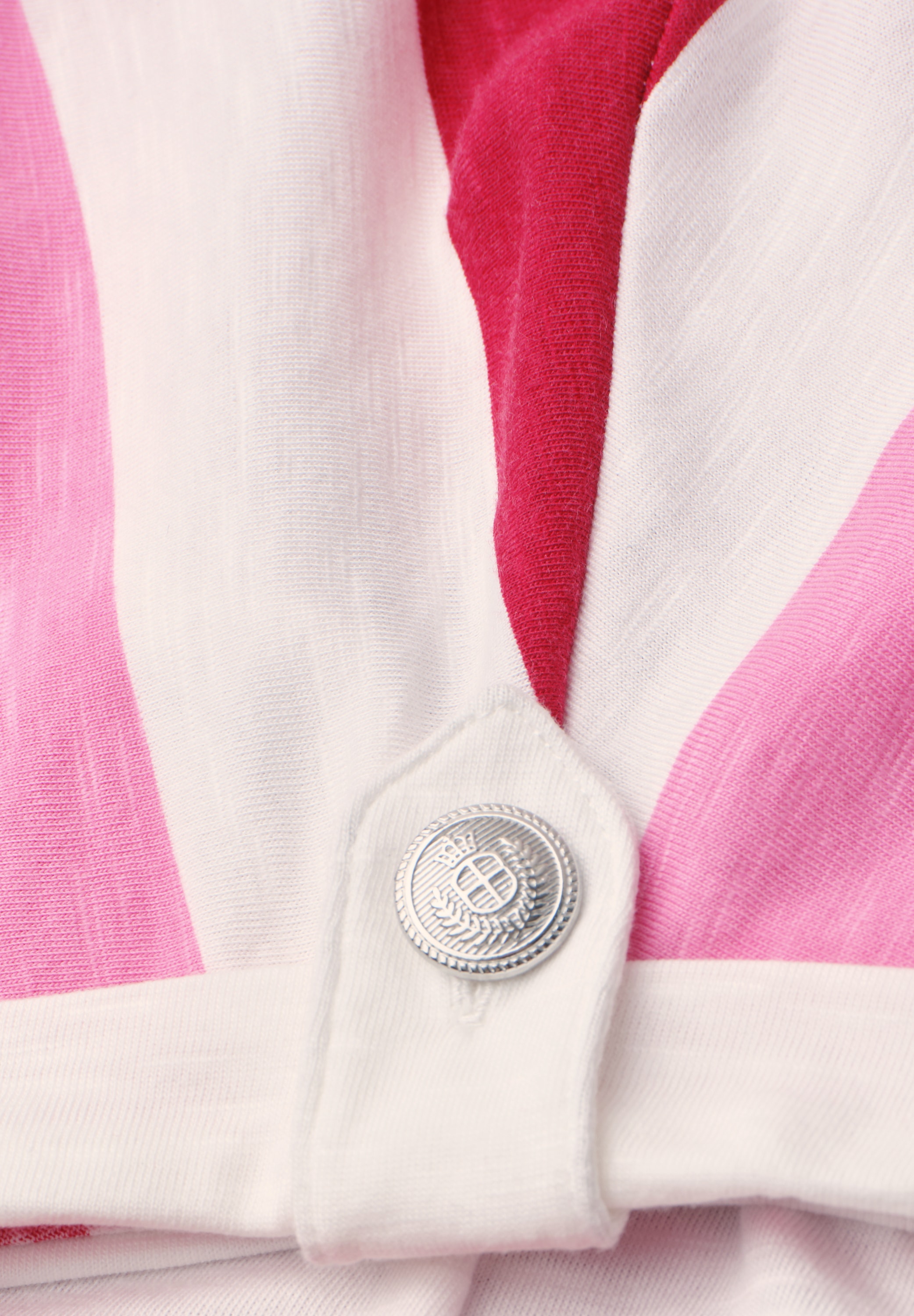 STREET ONE Shirttop Sommershirt im Leo-Look