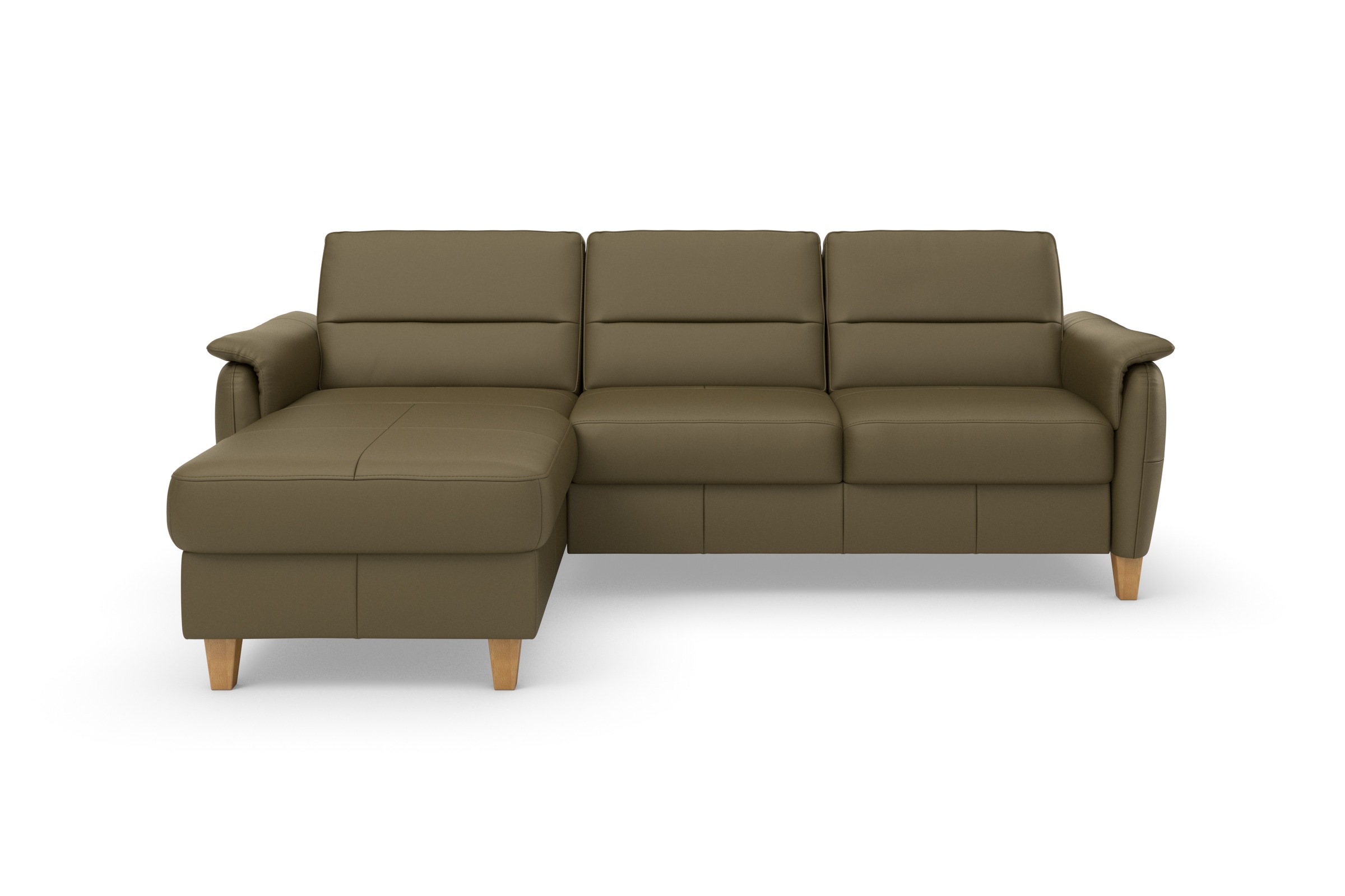 Home affaire Ecksofa »Palmera L-Form«, Federkern, wahlweise mit Bettfunktion und mit/ohne Bettkasten