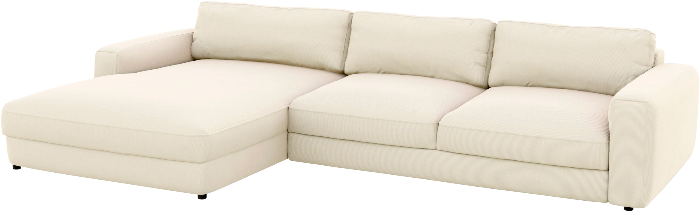 Places of Style Ecksofa »Bloomfield, bequem und elegant, OTTOs Choice, L-Form«, wahlweise mit Bettfunktion und Bettkasten