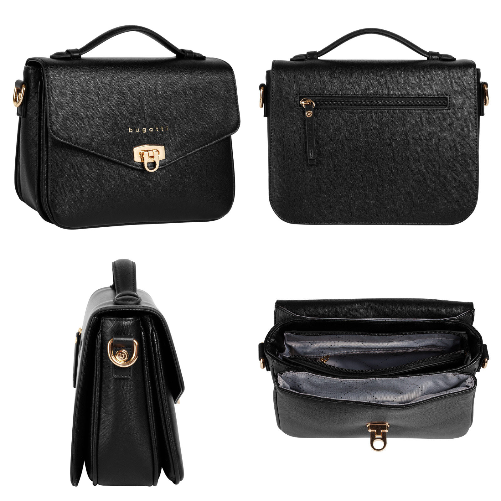 bugatti Henkeltasche "ELLA SAFFIANO" günstig online kaufen