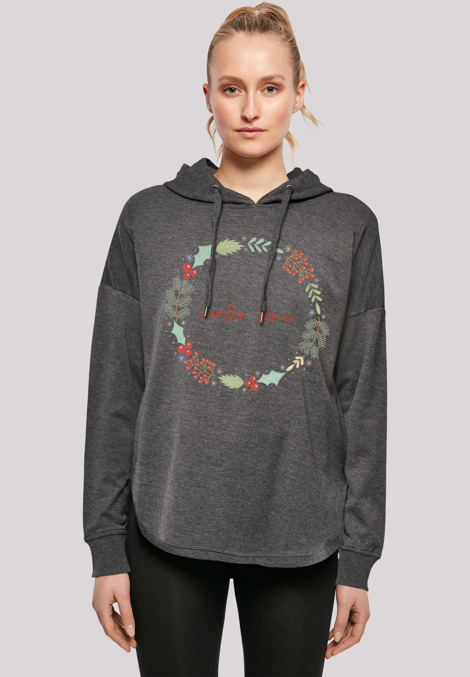 F4NT4STIC Kapuzenpullover "Winter Time", Print