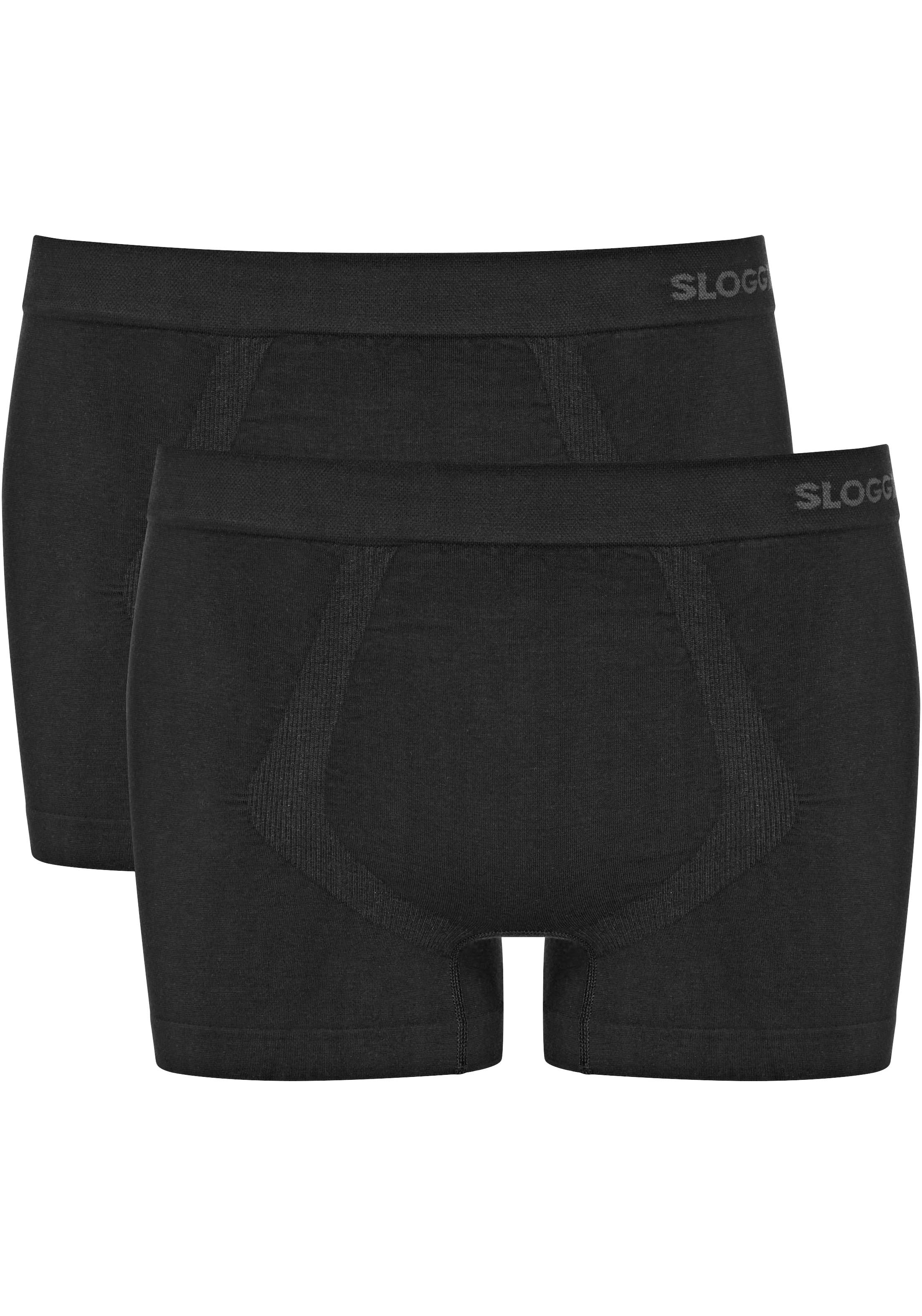 sloggi Retro Boxer "GO Smooth Short 2P", (Packung, 2 St., 2er-Pack)