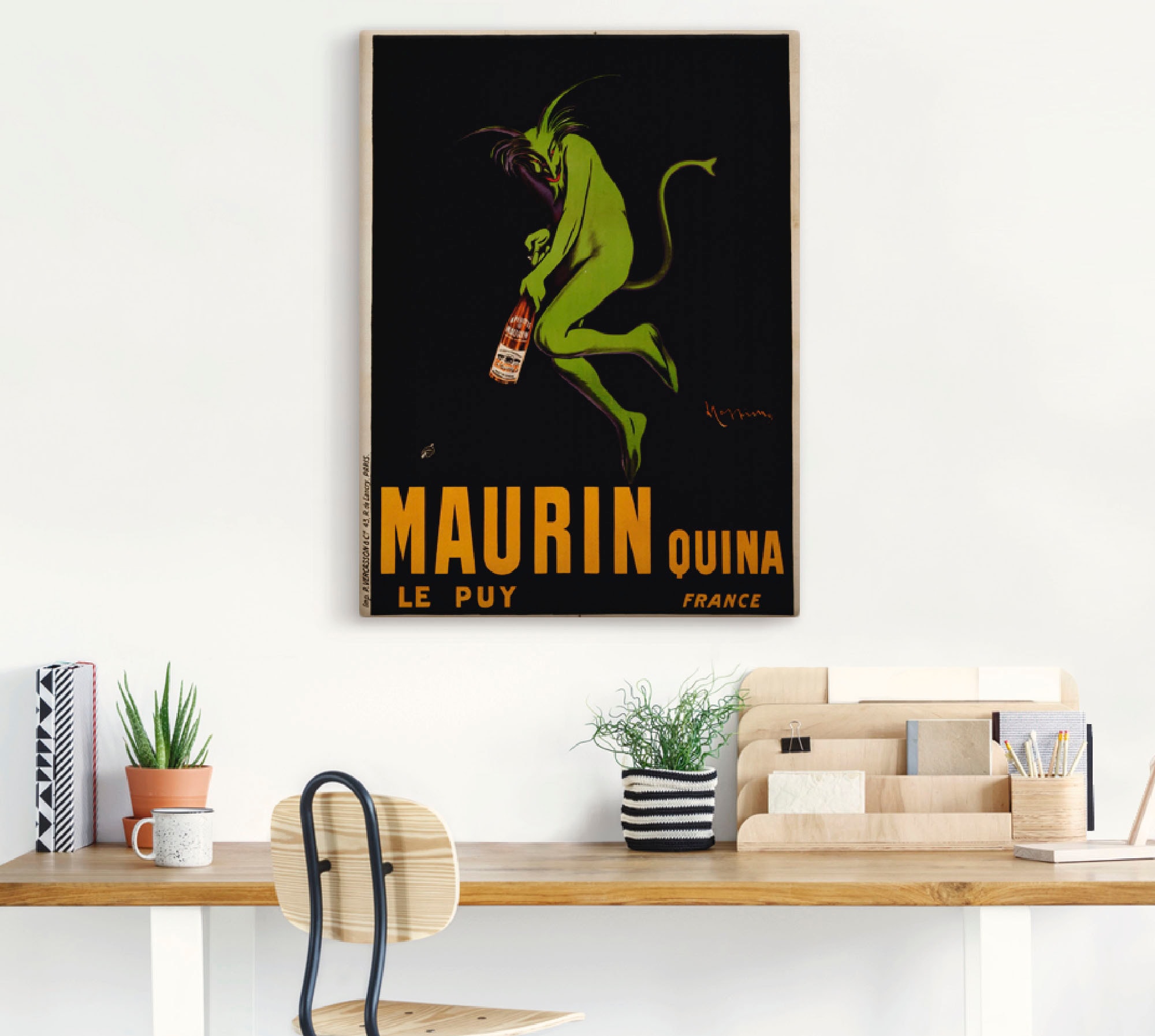 Artland Leinwandbild »Maurin Quina. Um 1922« Schilder 1 Stk. tlg. auf Holzrahmen gespannt