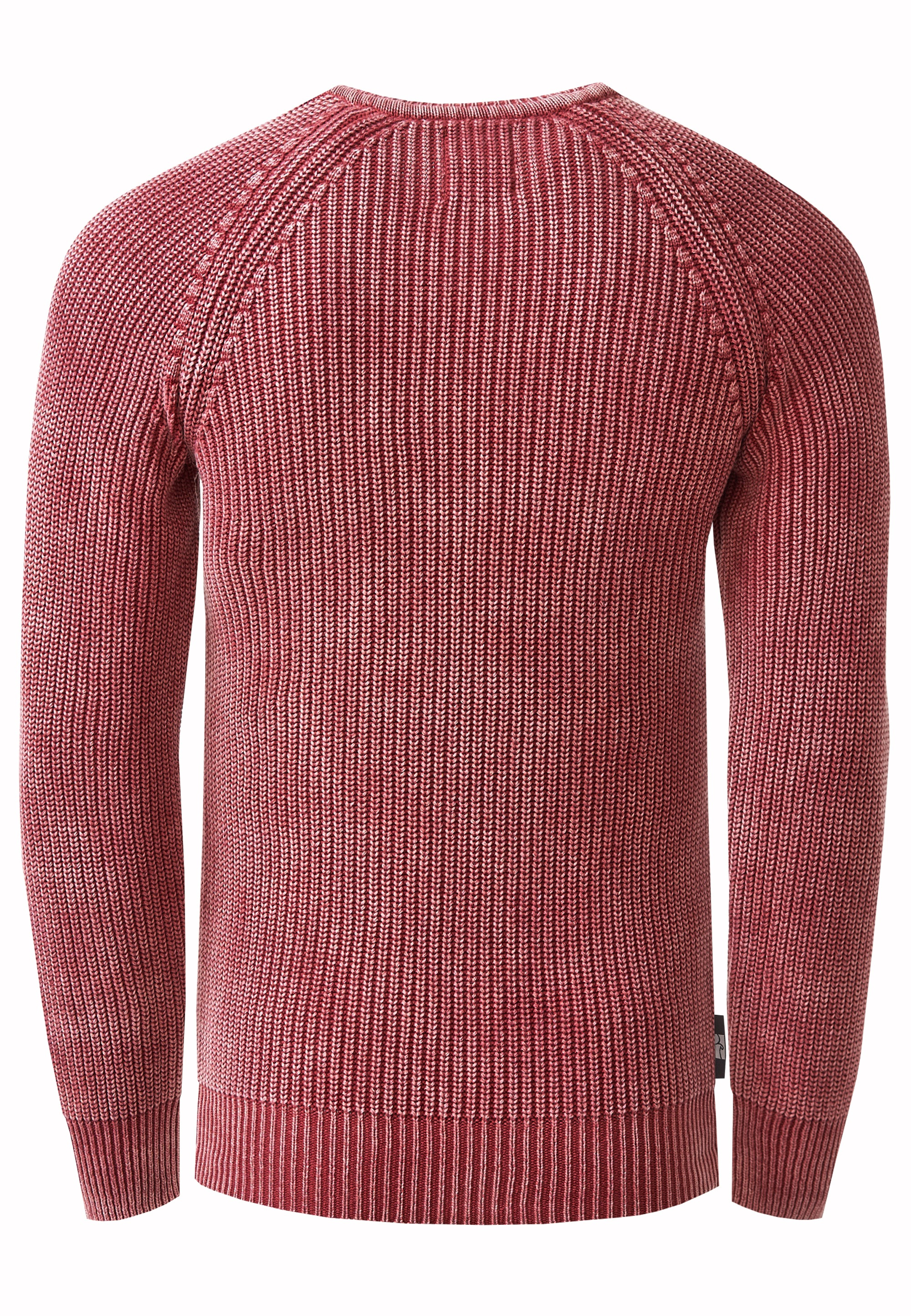 Rusty Neal Strickpullover, im dezenten Batik-Design