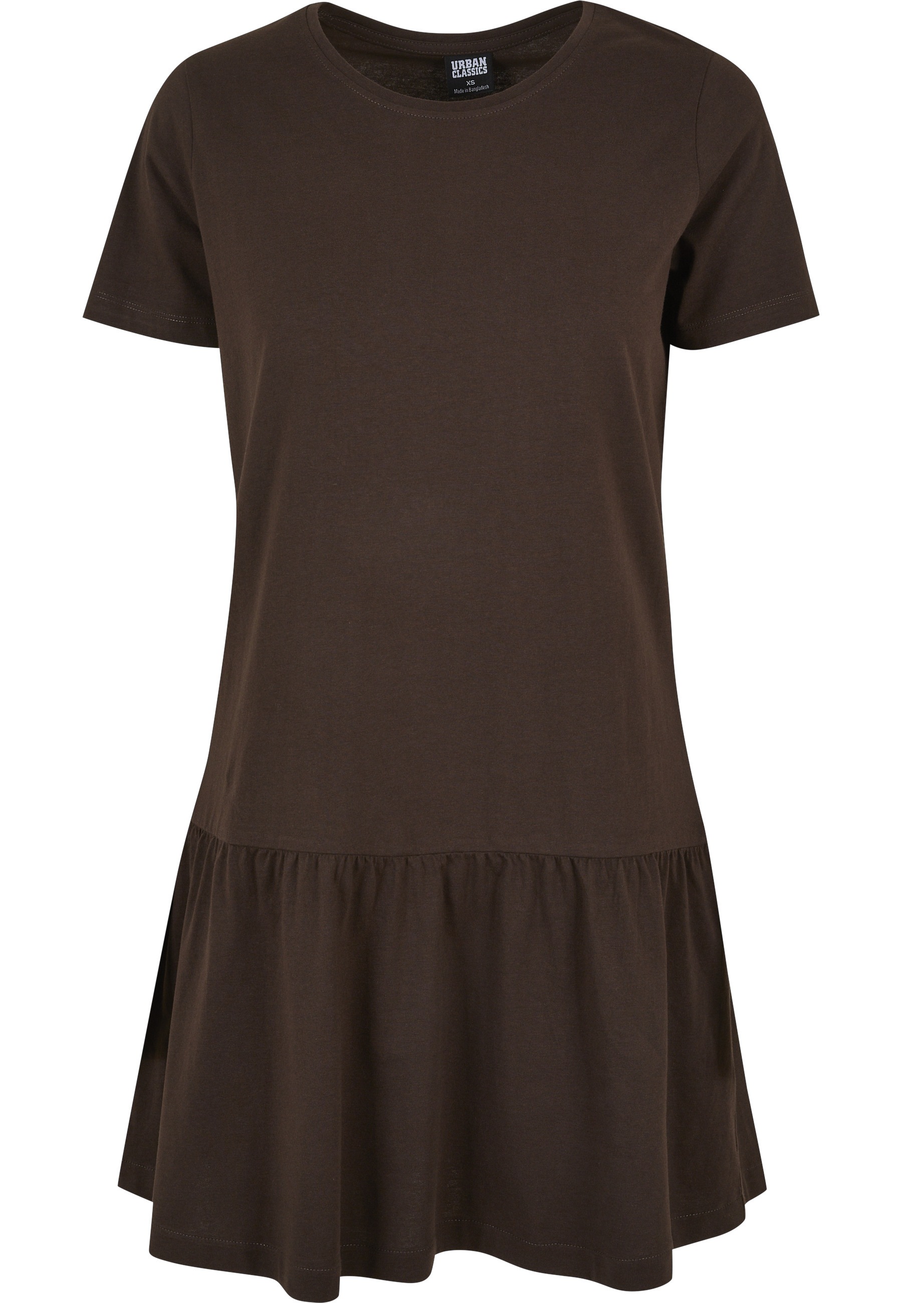 URBAN CLASSICS A-Linien-Kleid "Urban Classics Damen Ladies Valance Tee Dress" 1 Stk. tlg.