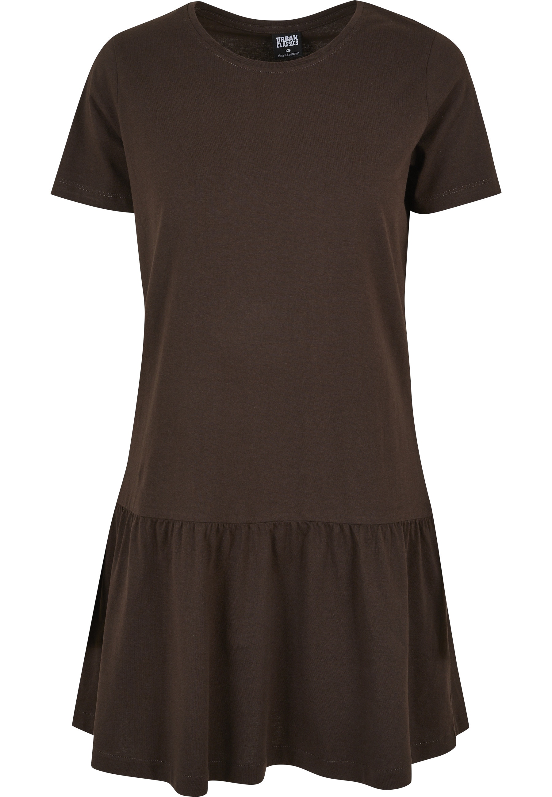 URBAN CLASSICS Shirtkleid "Urban Classics Damen Ladies Valance Tee Dress" 1 günstig online kaufen