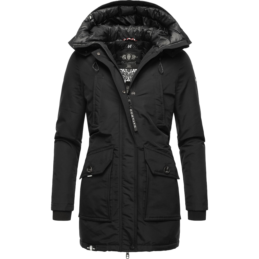 Navahoo Winterjacke »Blizzardstorm«, mit Kapuze