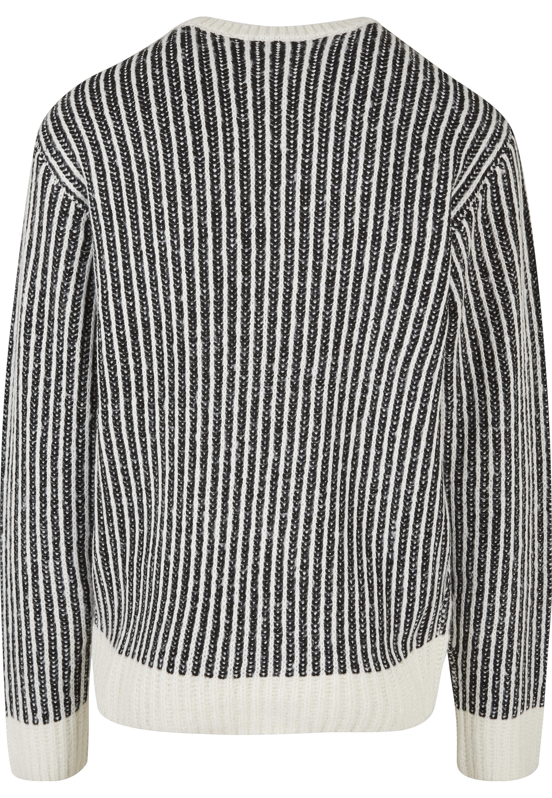 URBAN CLASSICS Rundhalspullover »Urban Classics Herren Oversized Two Tone Sweater« 1 Stk.
