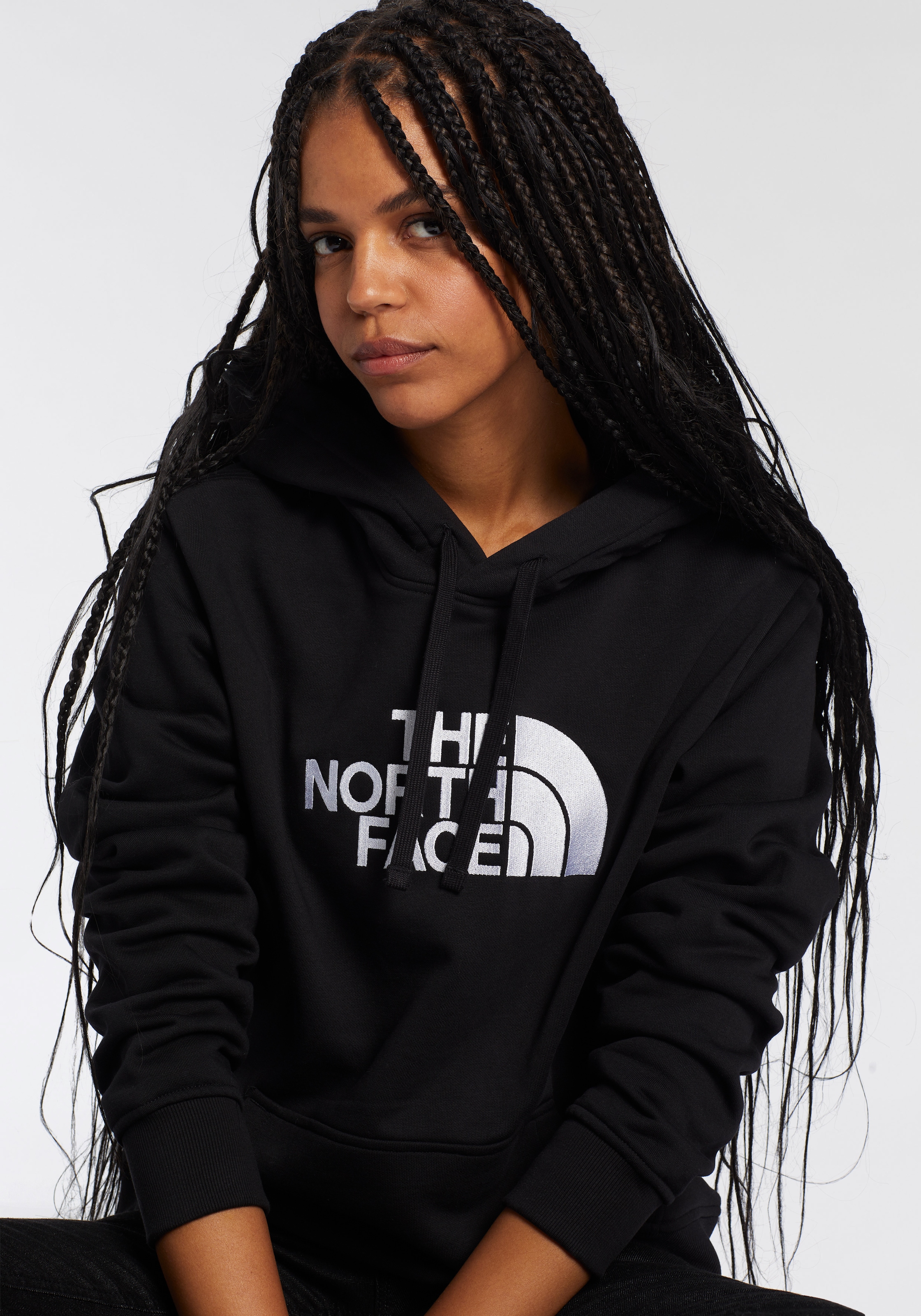 The North Face Kapuzensweatshirt »W DREW PEAK REGULAR HOODIE«, (1 tlg.)