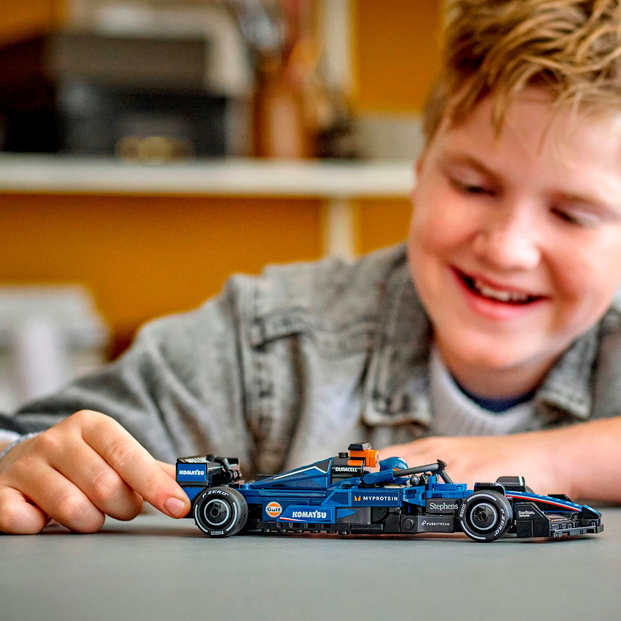 LEGO® Konstruktionsspielsteine »Williams Racing FW46 F1® Rennauto (77249), LEGO® Speed Champions«, (263 St.), Made in Europe