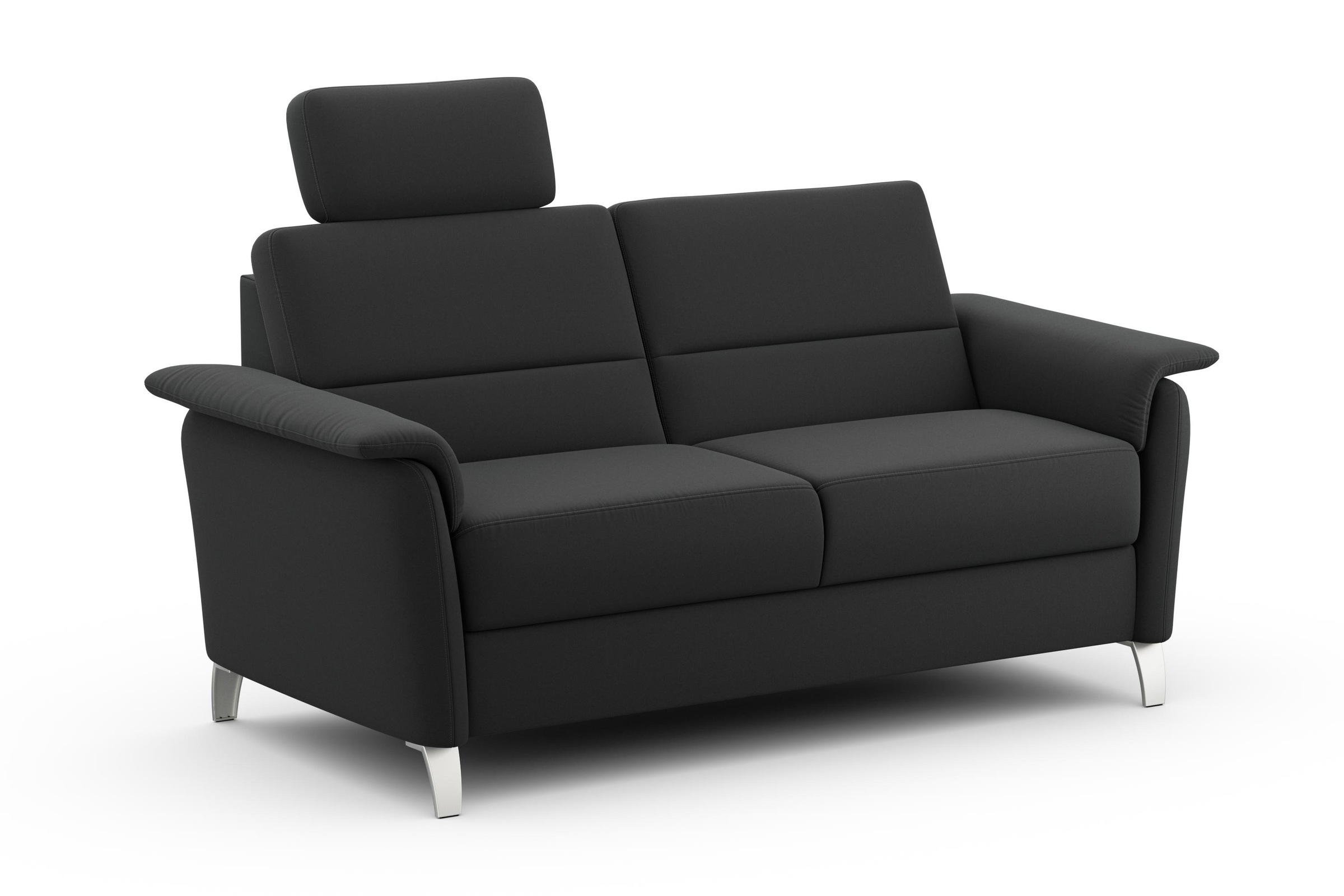 sit&more 2,5-Sitzer »Palmera«, Federkern-Polsterung, Steckvorrichtung für 2 Kopfstützen (optional)
