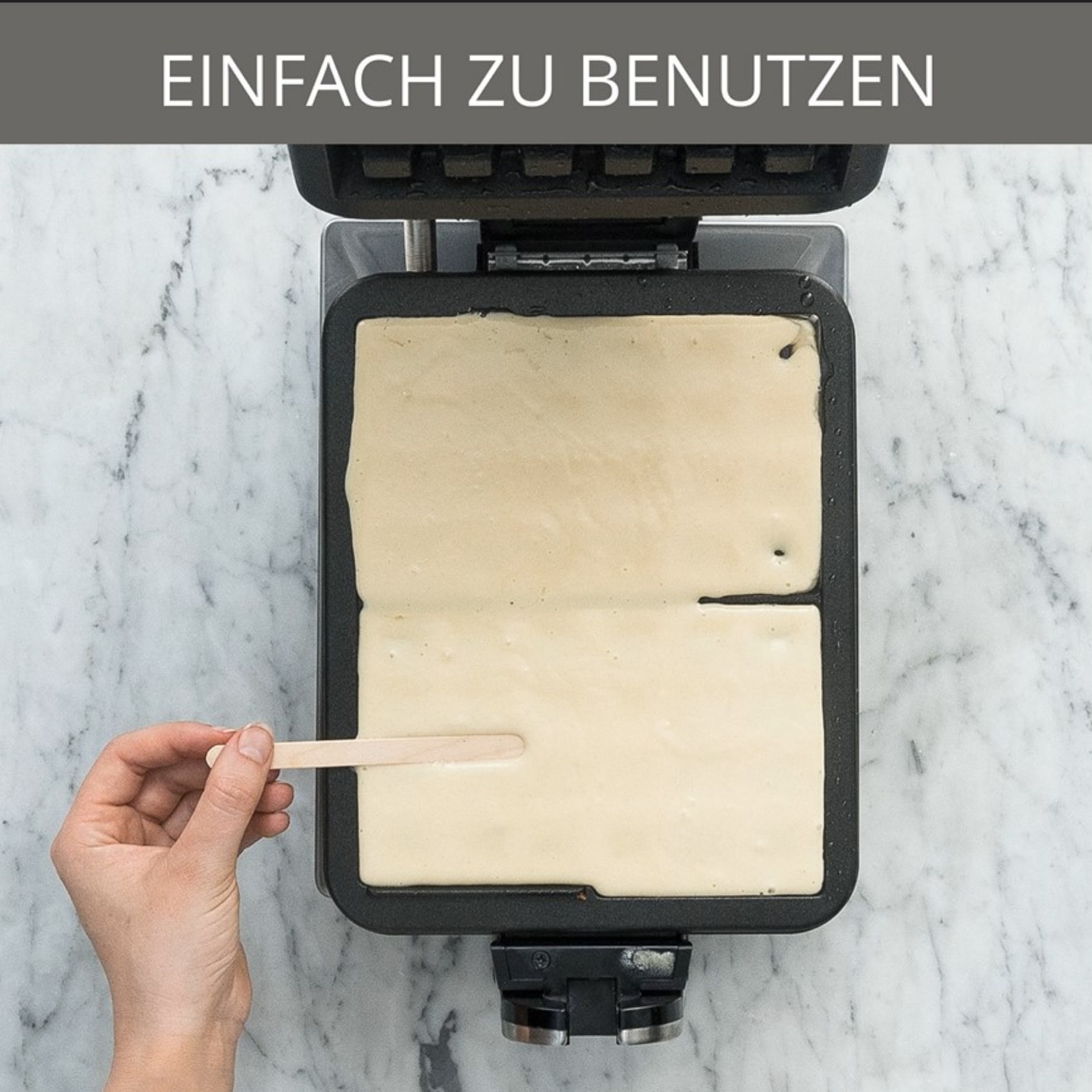Krups Waffeleisen »Professional, für 2 dicke Waffeln, spülmaschinengeeignete Platten« 1200 W 7 Bräunungsstufen und  Vorheizfunkion, drehbar, Auffangschale, FDD95D