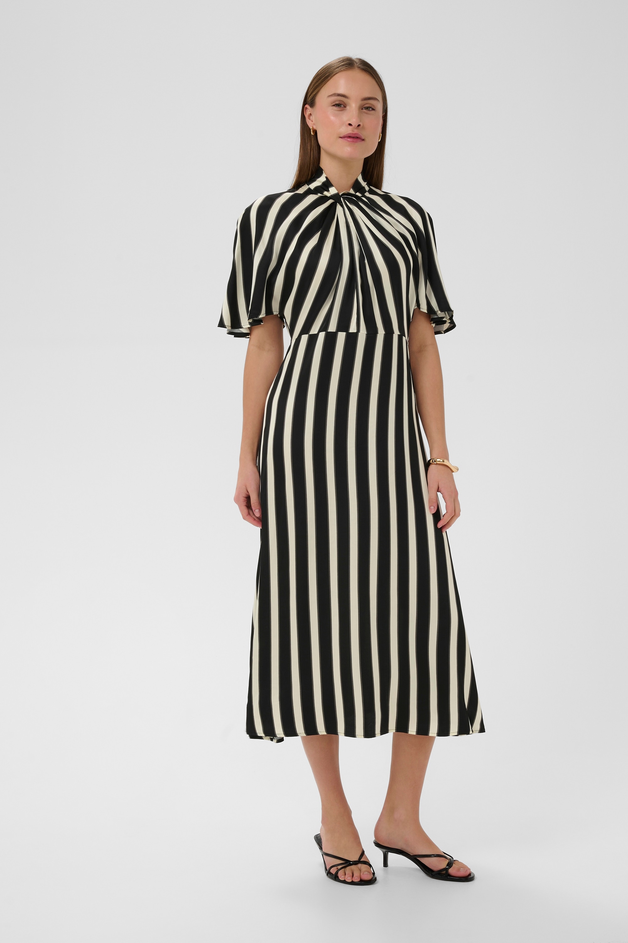 SOAKED IN LUXURY Midikleid »Damen Kleid SLClero«